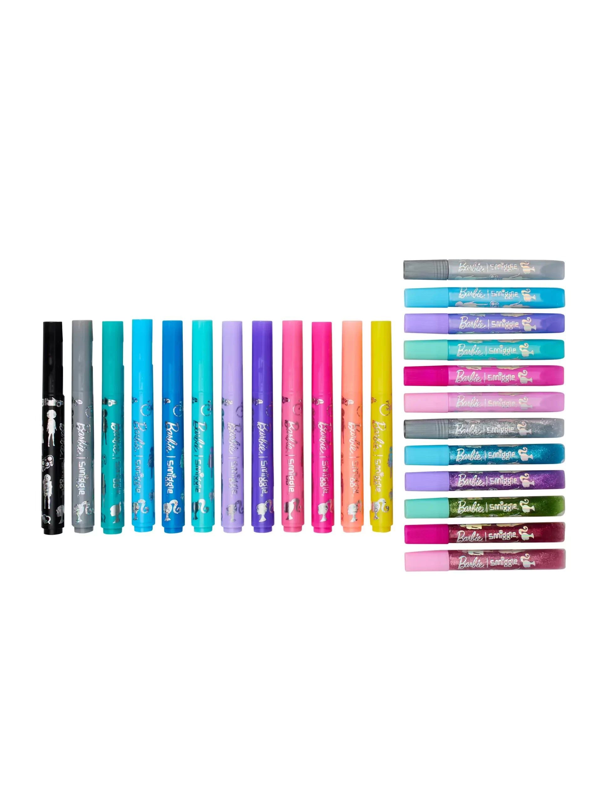 Smiggle - Barbie Glitter Marker Pack