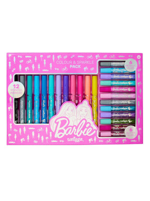 Smiggle - Barbie Glitter Marker Pack