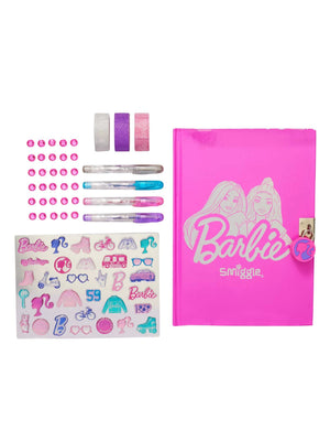Smiggle - Barbie DIY Lockable Diary