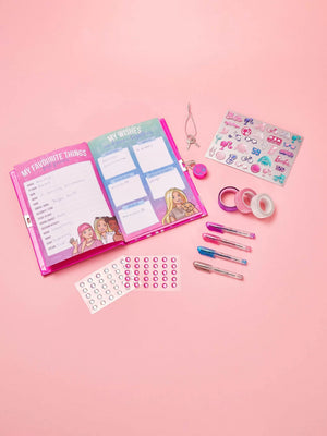 Smiggle - Barbie DIY Lockable Diary