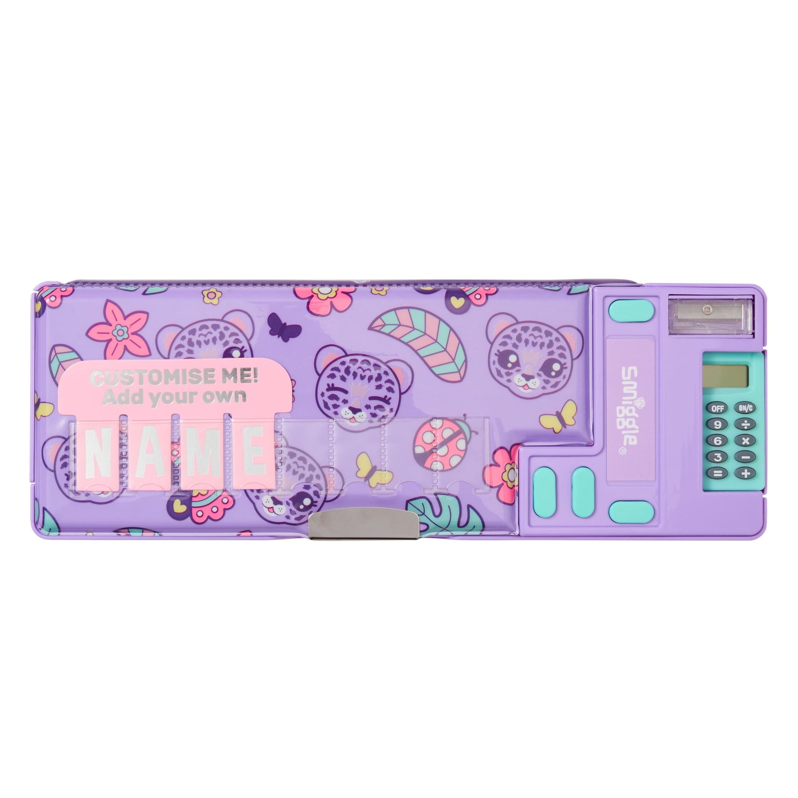 Smiggle - Best Budz Automatic Pencil Case with Calculator