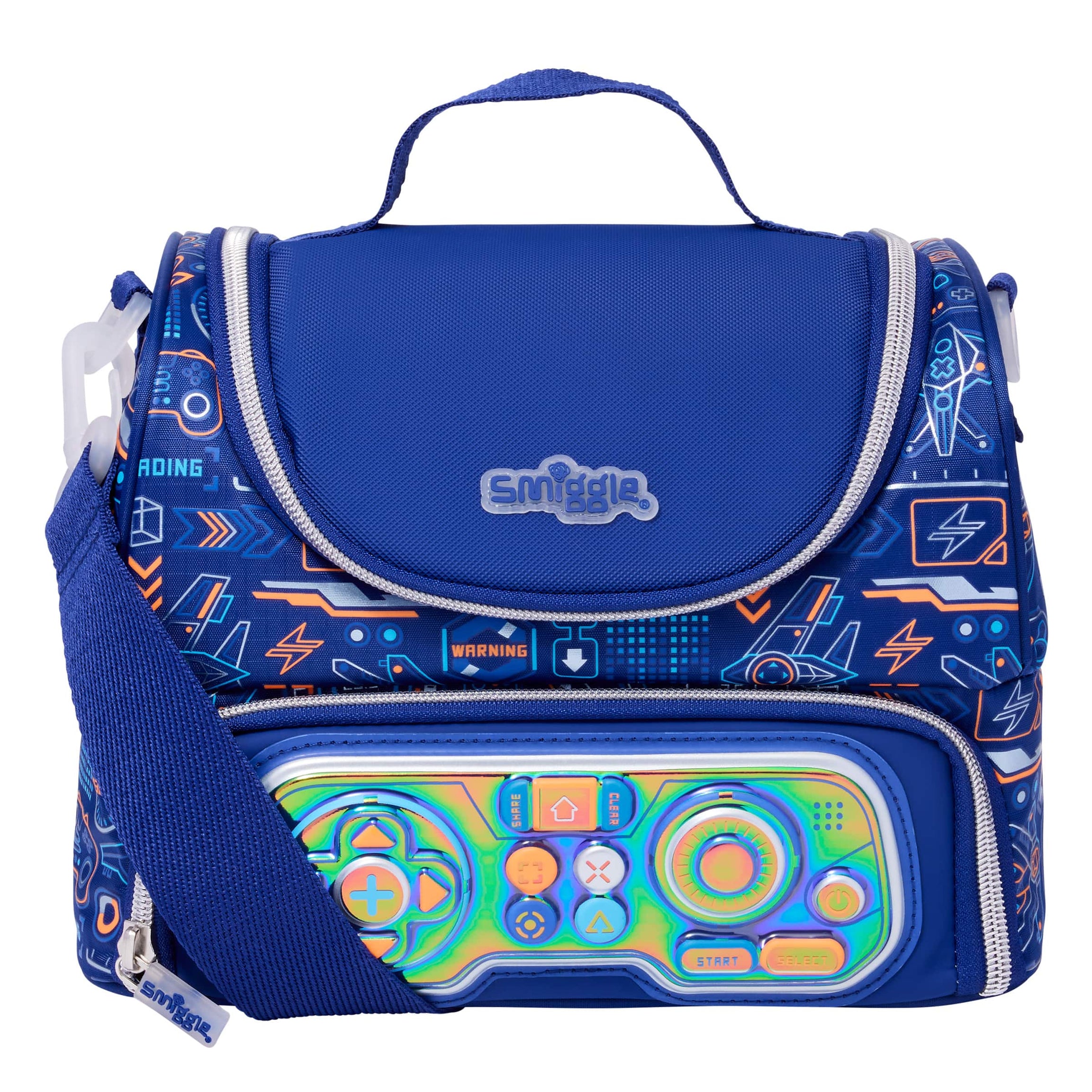 Smiggle - Beta Double Layered Hanging Lunch Bag - Dinossi