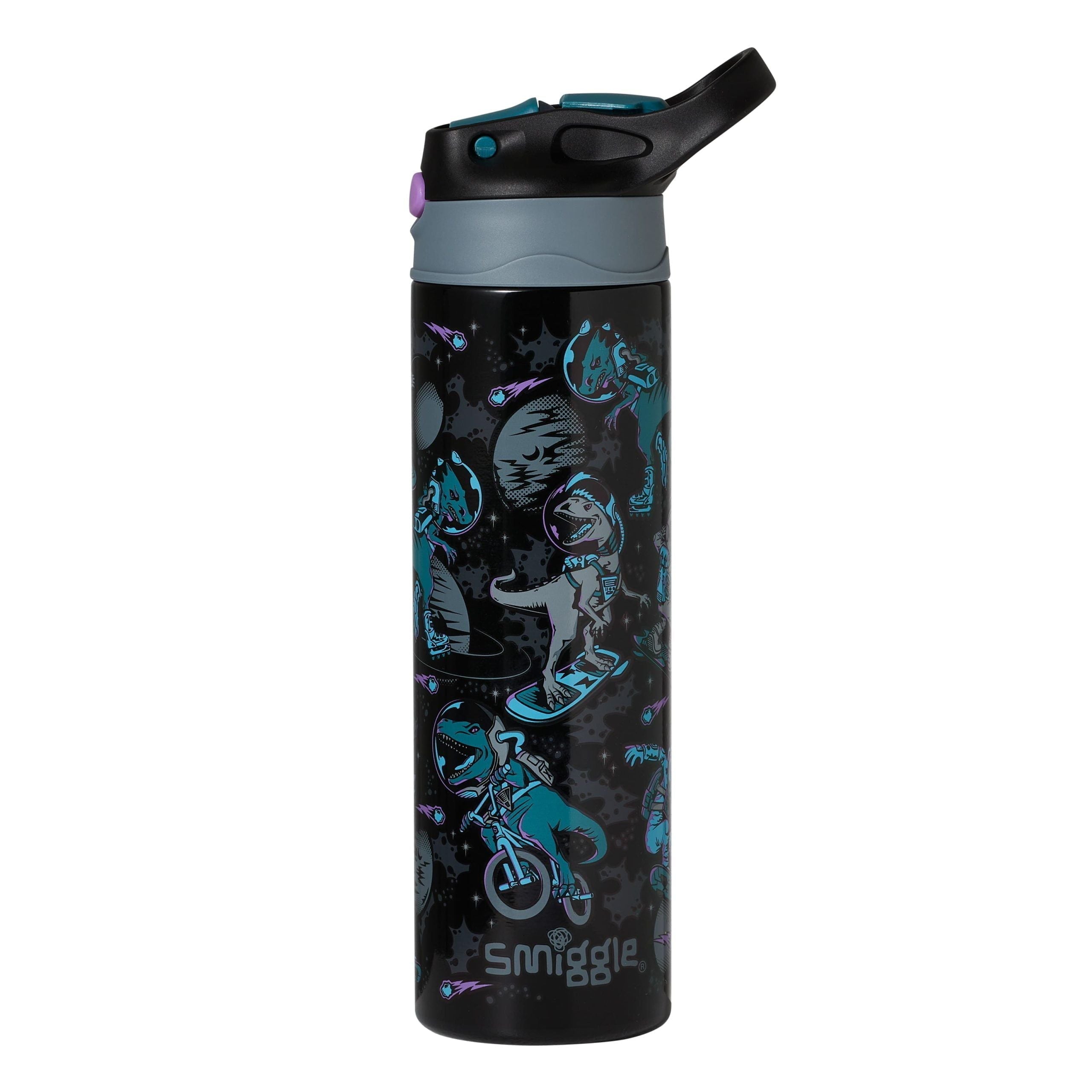 Smiggle - Better Togerher Stainless Steel 520ml Straw Bottle