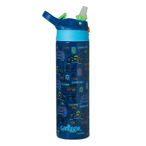 Smiggle - Better Togerher Stainless Steel 520ml Straw Bottle