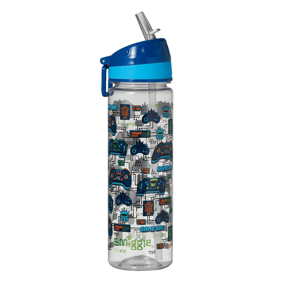 Smiggle - Better Together 650ML Bpa Free Straw Water Bottle