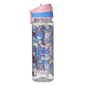 Smiggle - Better Together 650ML Bpa Free Straw Water Bottle