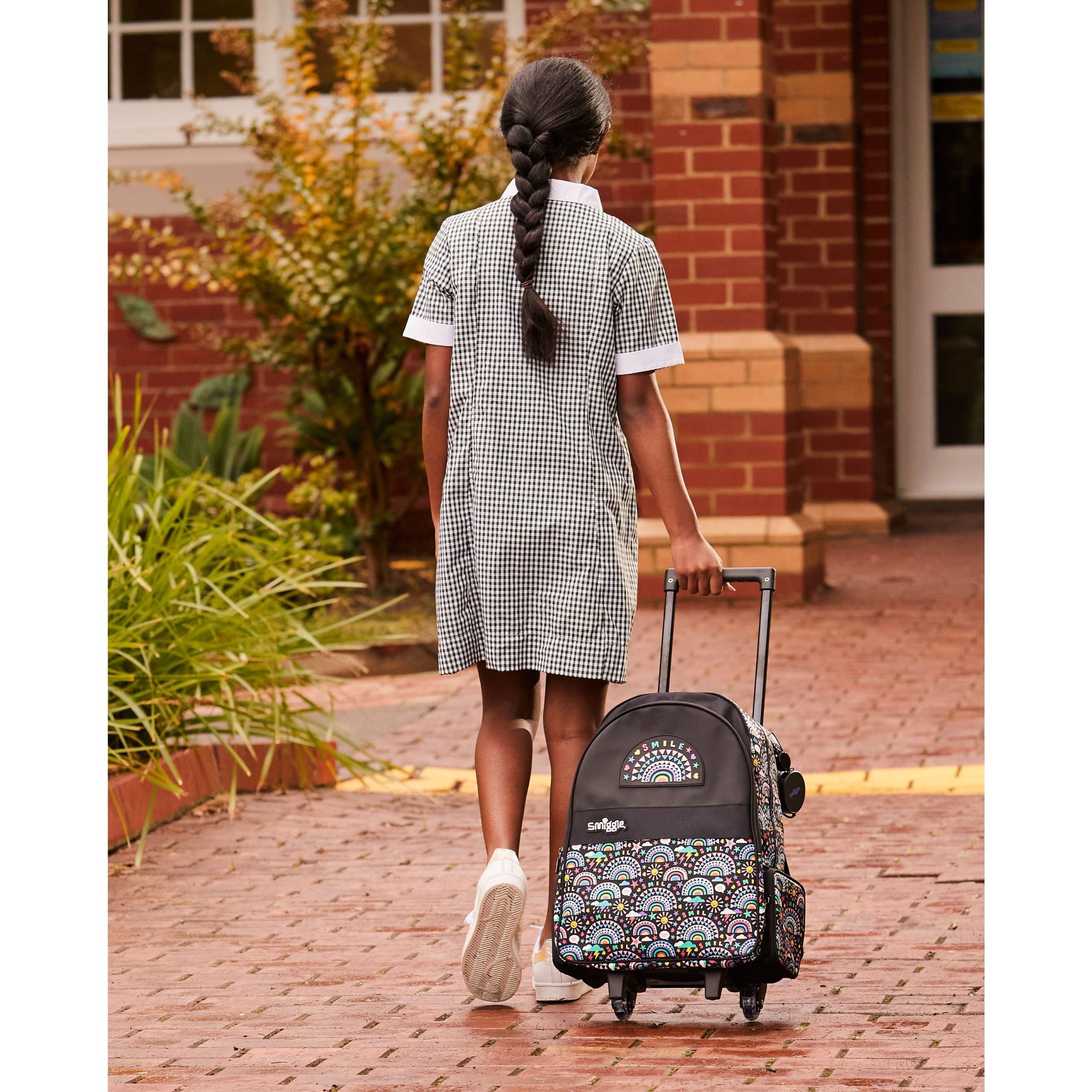 Smiggle - Better Together Lighted Backpack with Trolley