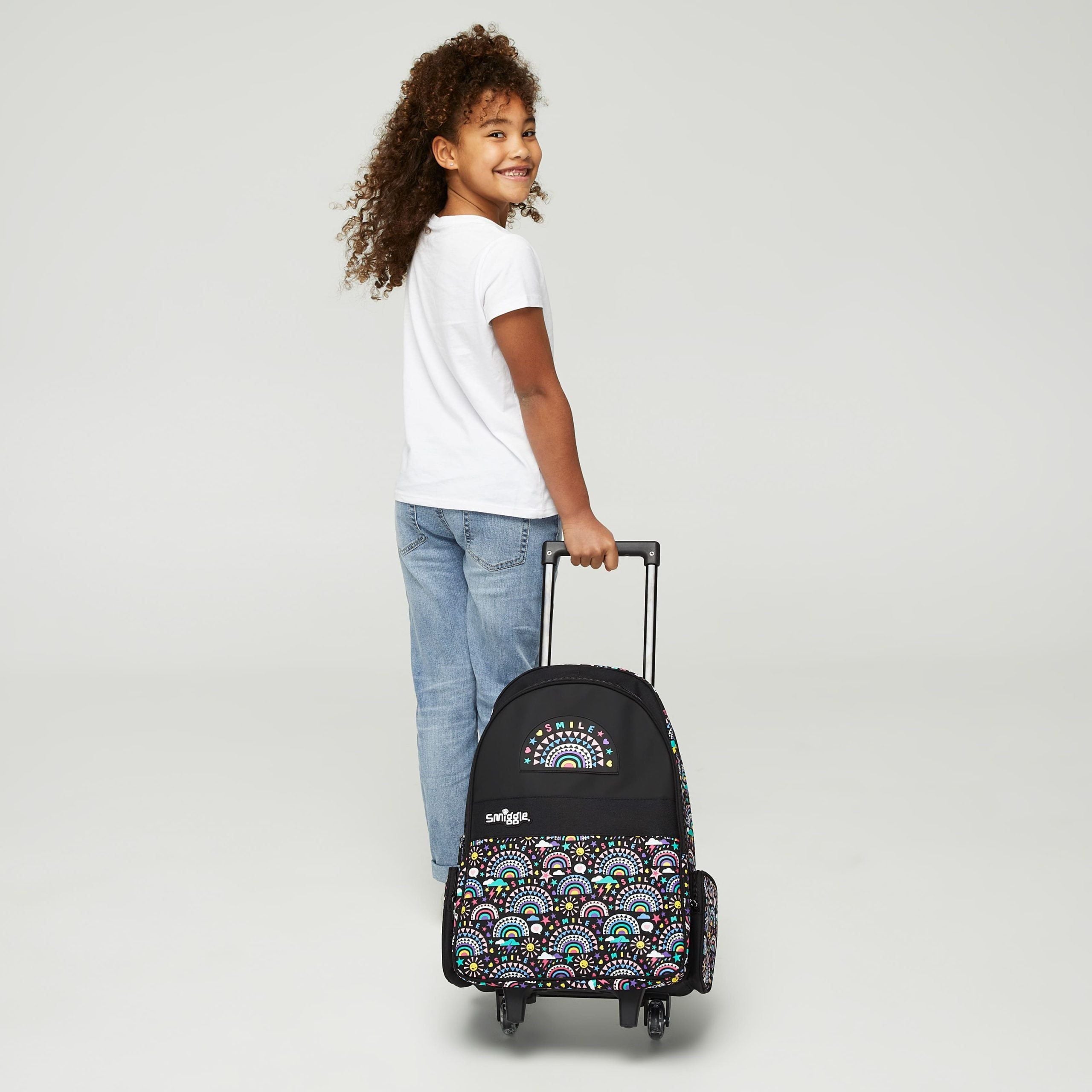Smiggle - Better Together Lighted Backpack with Trolley