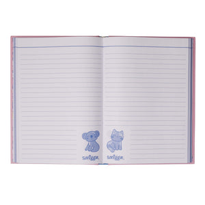 Smiggle - Better Together Thick Hardcover A5 Lined Notebook