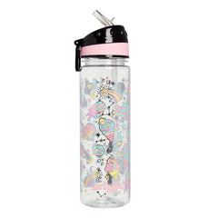 Smiggle - Beyond Ice Cream Pattern 650 ML BPA-Free Straw Bottle