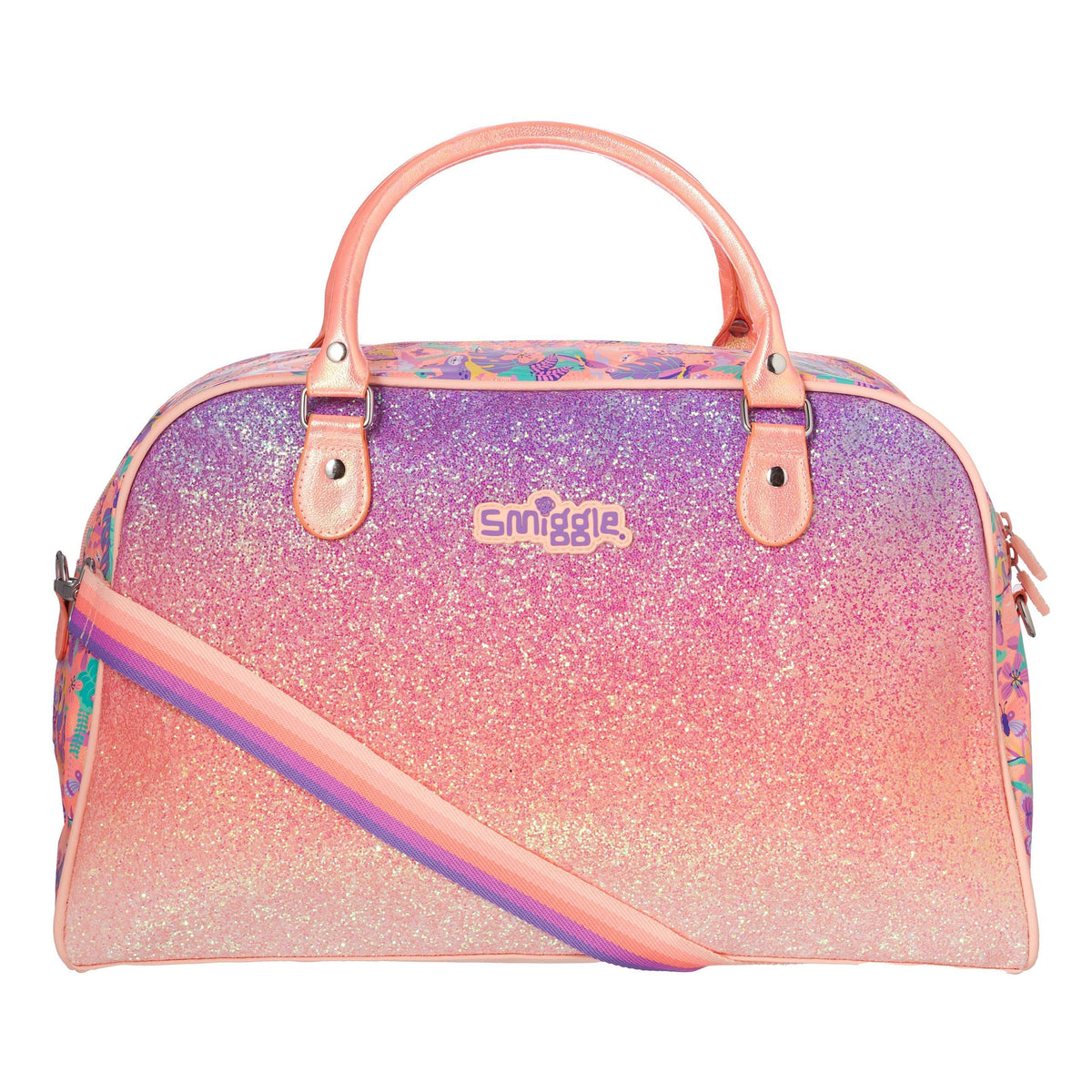 Smiggle - Beyond Coral Pink Weekend Bag