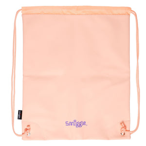Smiggle - Beyond Coral Pink Drawstring Bag