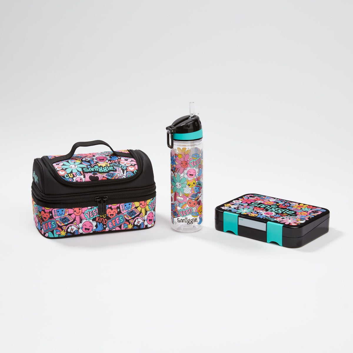 Smiggle - Bright Side Bento Lunch Set