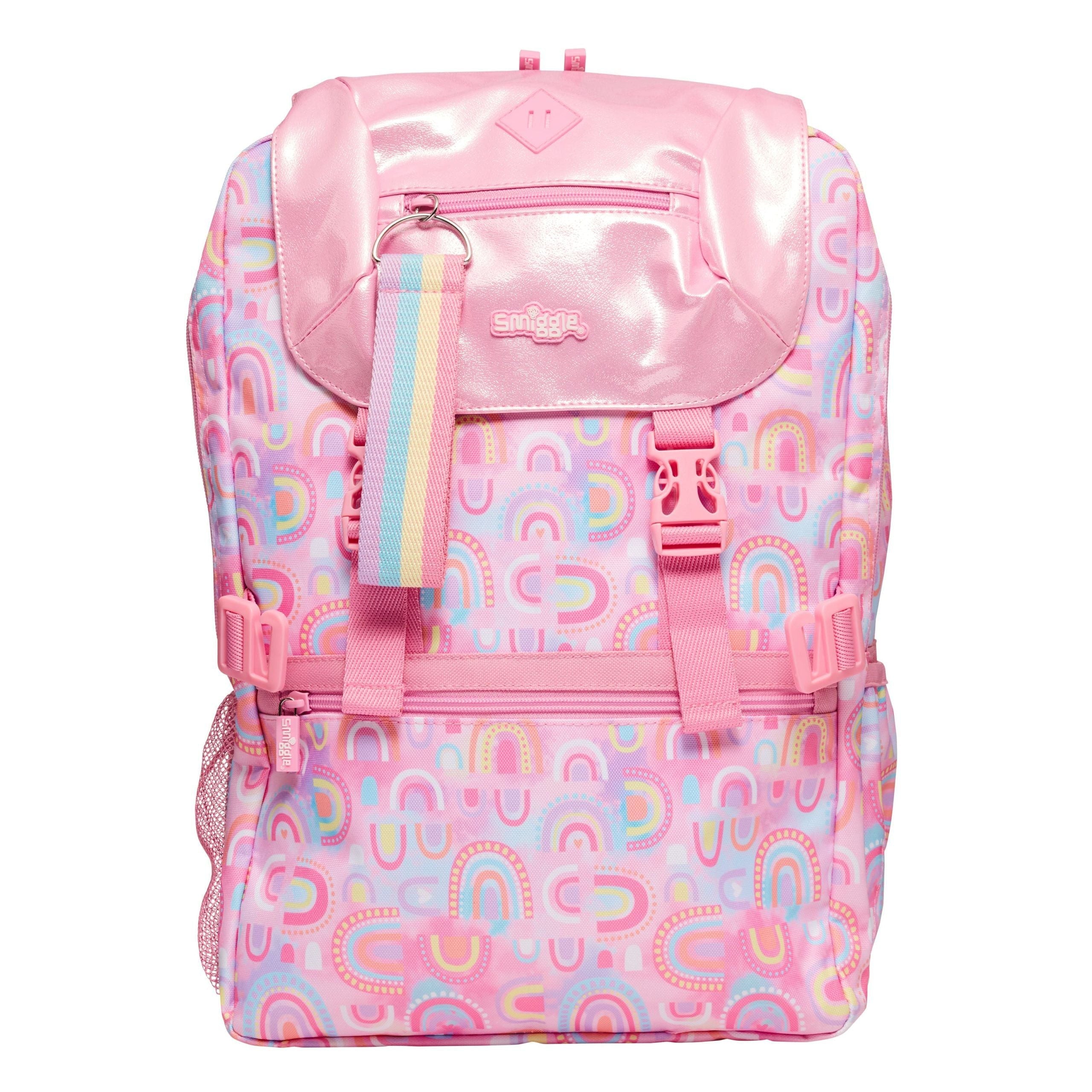 Smiggle - Bright Side Lunch Bag Attachable Backpack