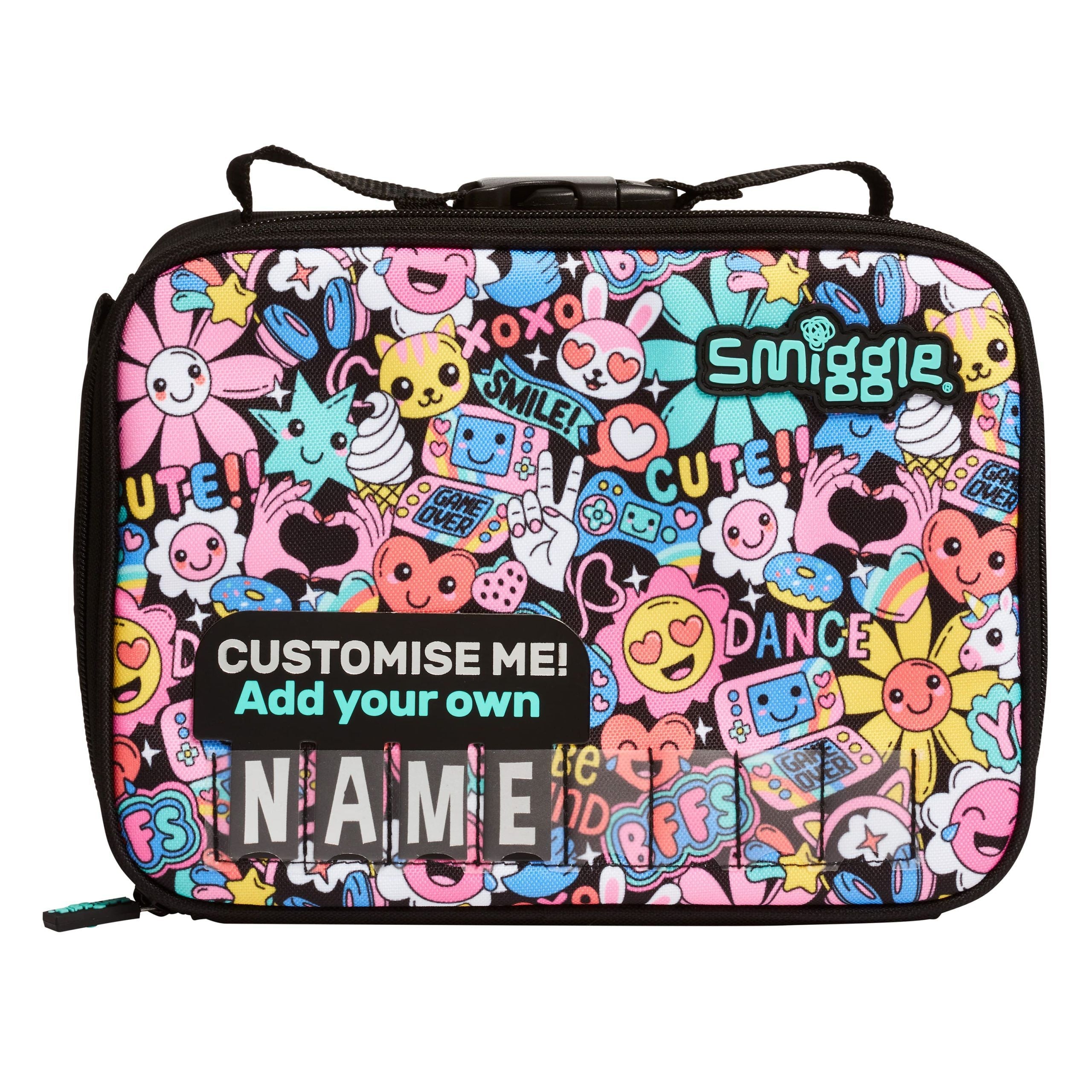 Smiggle - Bright Side Square Lunch Bag