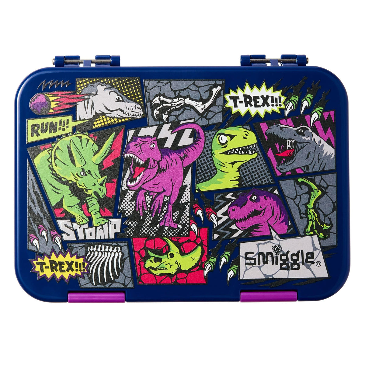 Smiggle - Bright Side Medium Bento Lunch Box