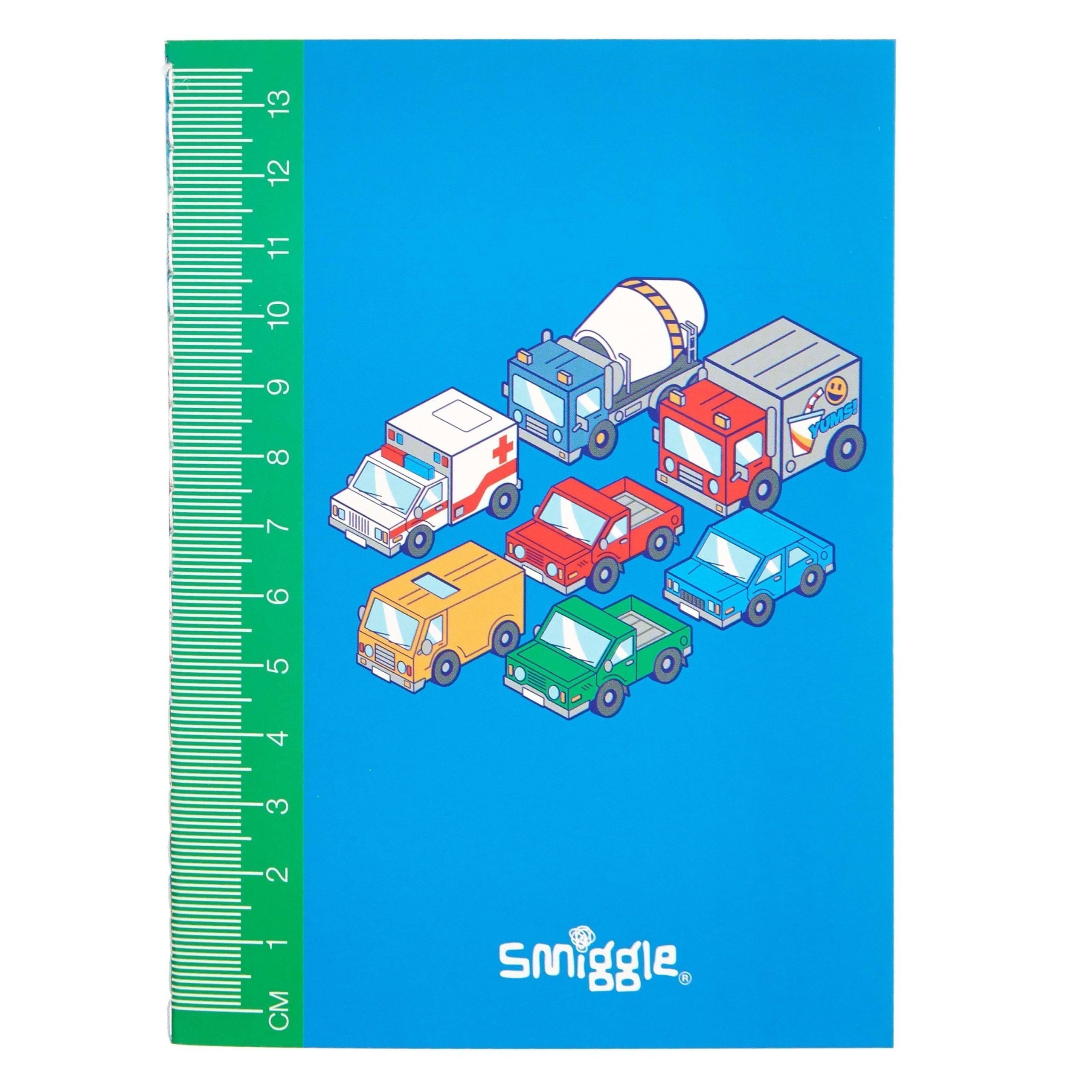 Smiggle - Ruled Lined 64 Page A6 Notebook