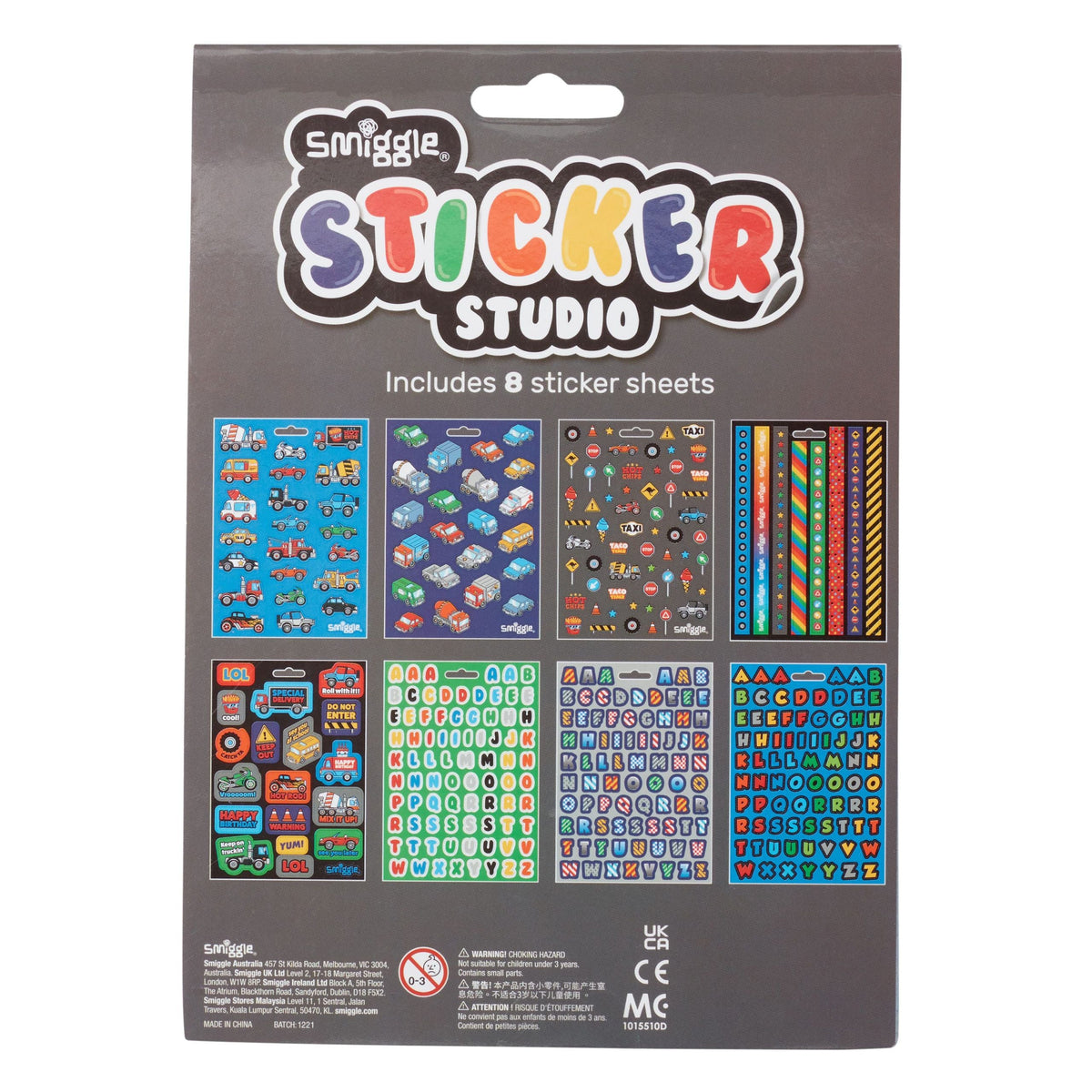 Smiggle - Sticker Studio Book