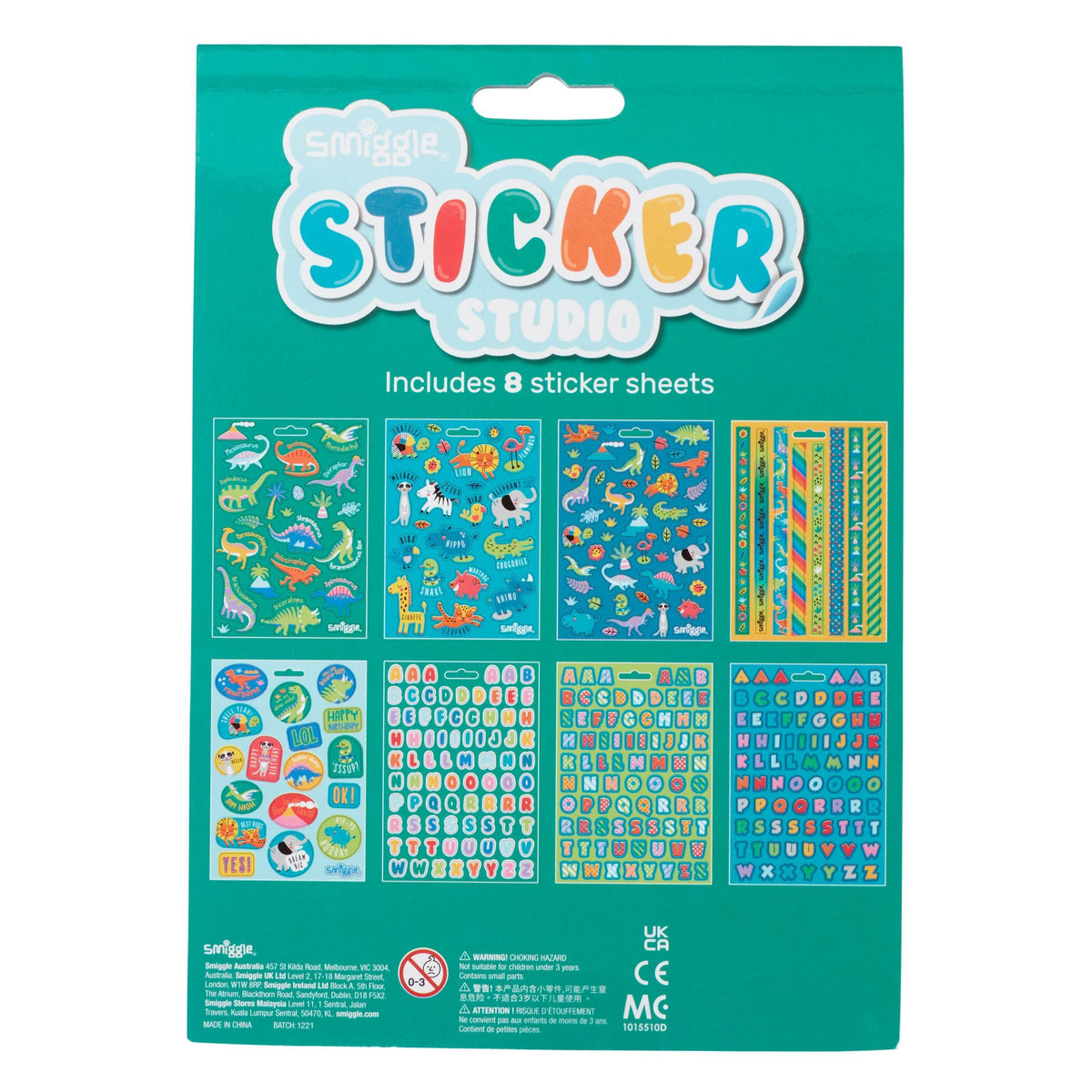 Smiggle - Sticker Studio Book