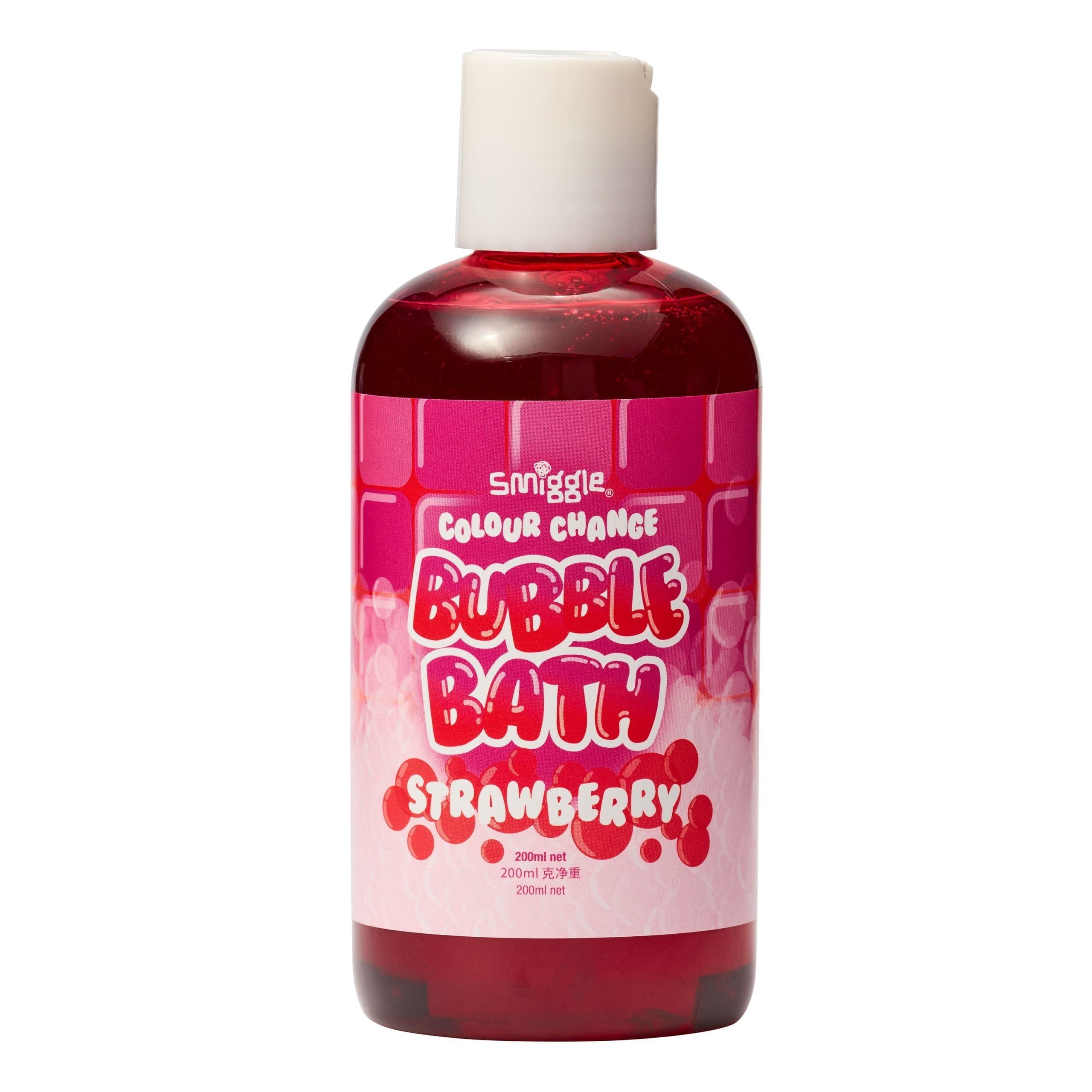 Smiggle - Strawberry Scented Bubble Bath Bubble