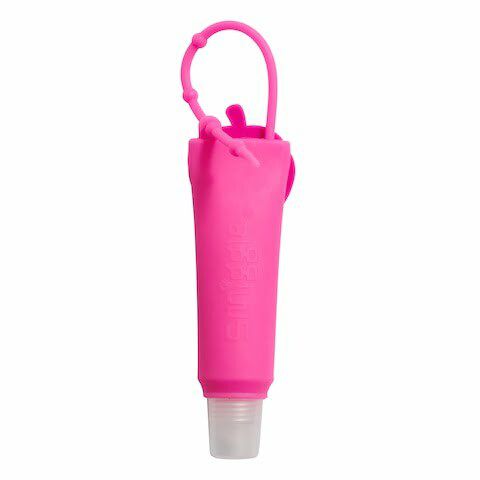Smiggle - Strawberry Scented Kids Lip Balm and Keychain