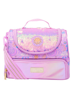 Smiggle - Cosmos Large Double Lunch Bag with Strap