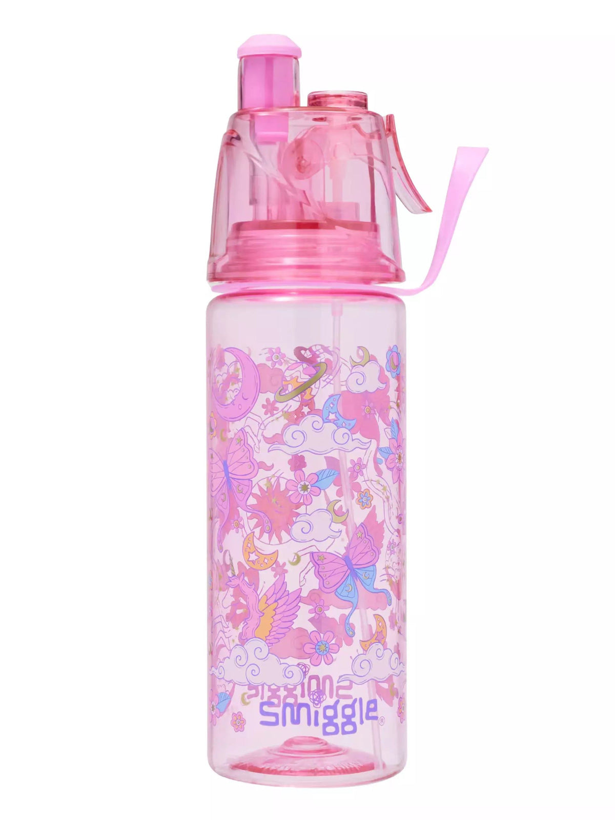 Smiggle - Cosmos Water Spray 560ML BPA Free Water Bottle
