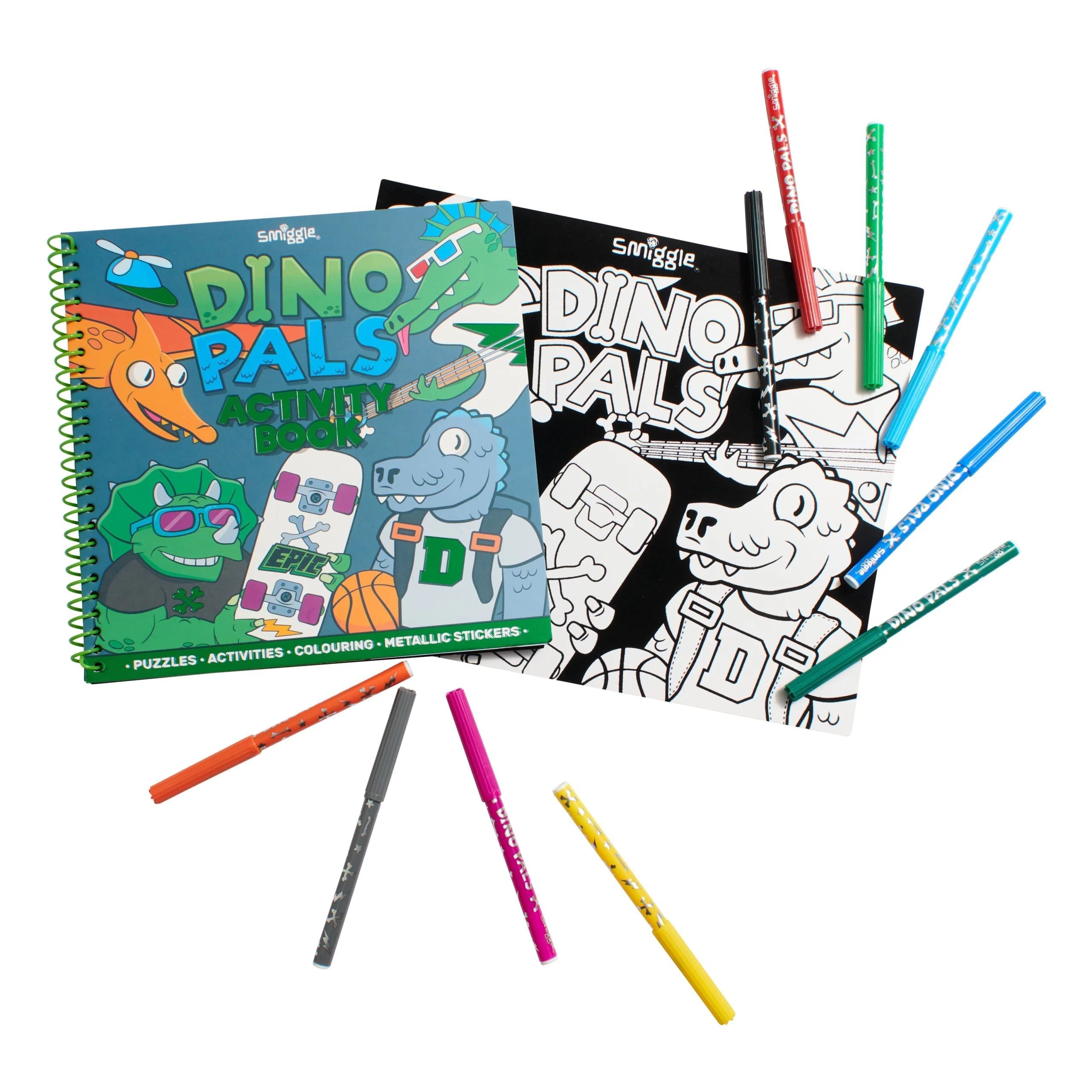 Smiggle- Dinossi Special Design Activity Set and Paints