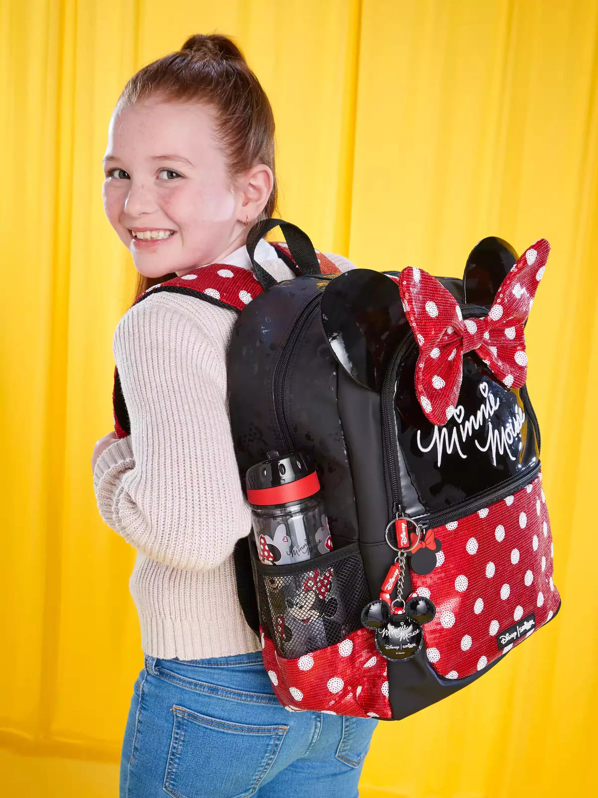 Smiggle - Disney Minnie Mouse 2-Piece School Bag Set