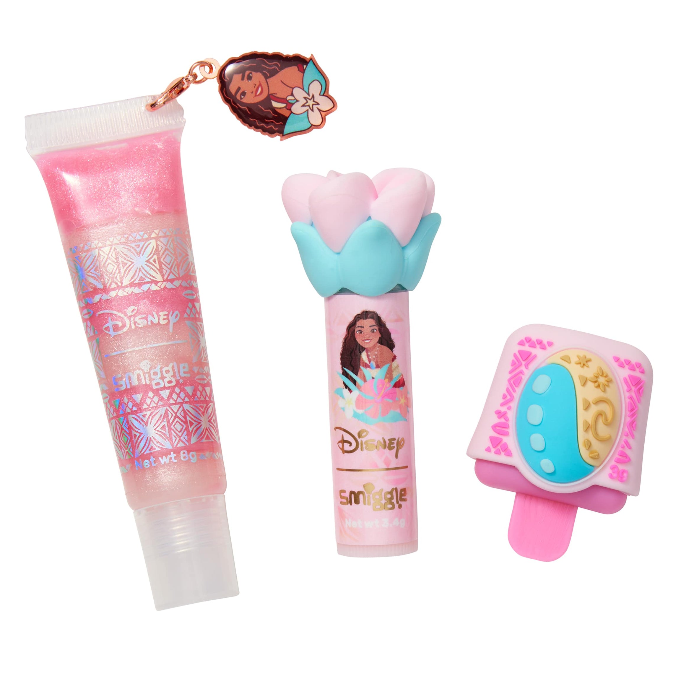 Smiggle - Disney Moana Children's Gift Lip Care Set
