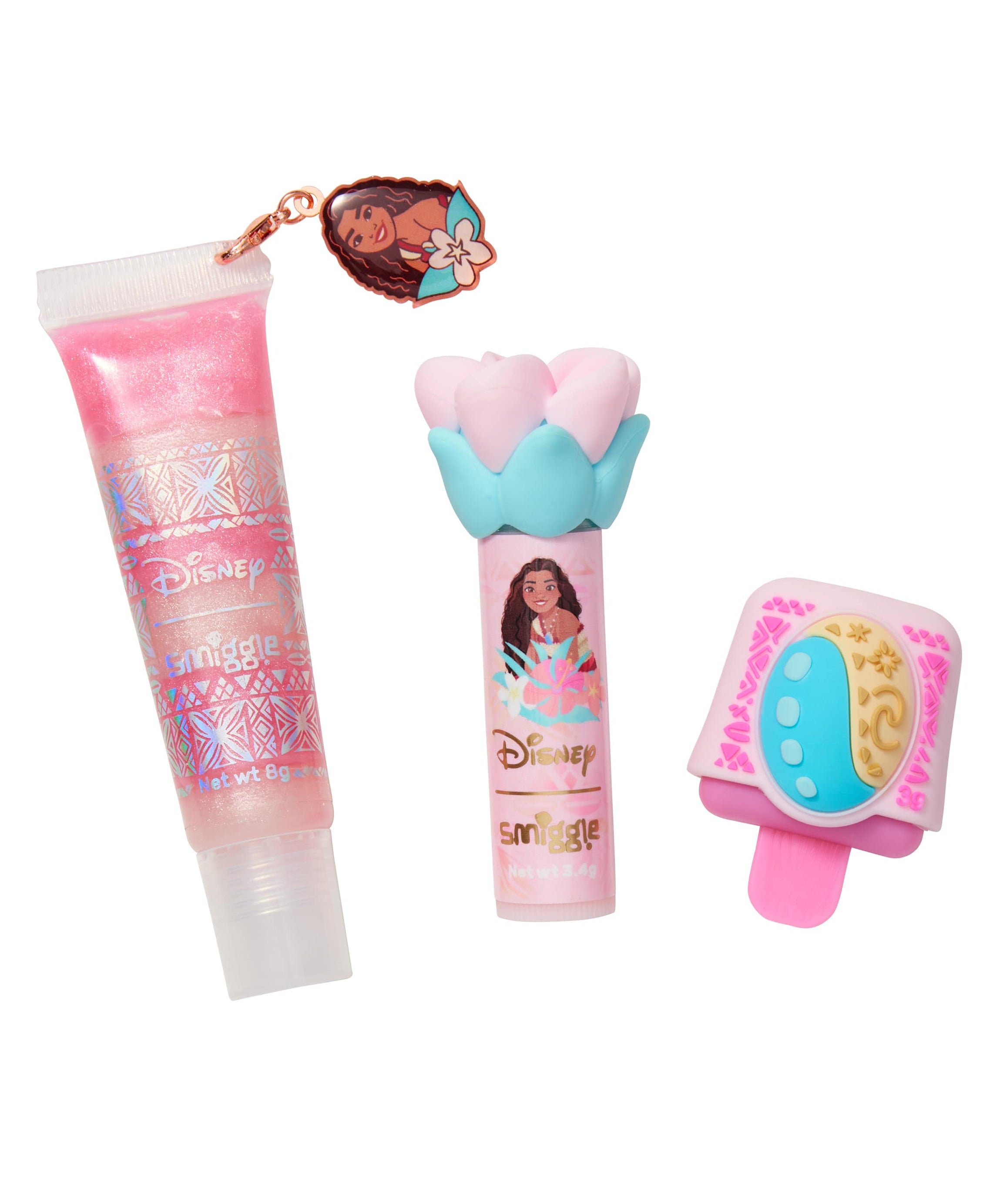 Smiggle - Disney Moana Children's Gift Lip Care Set