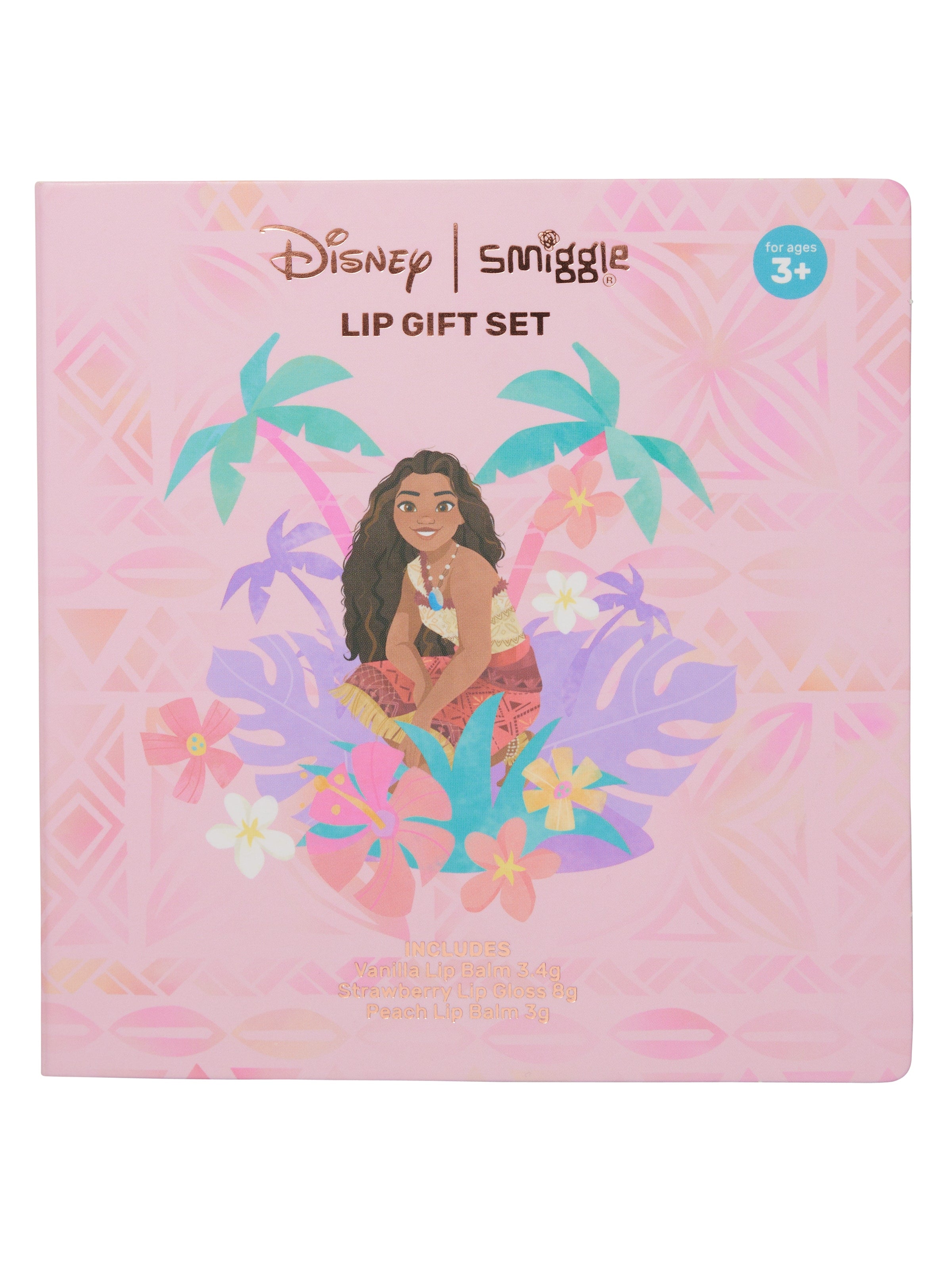 Smiggle - Disney Moana Children's Gift Lip Care Set