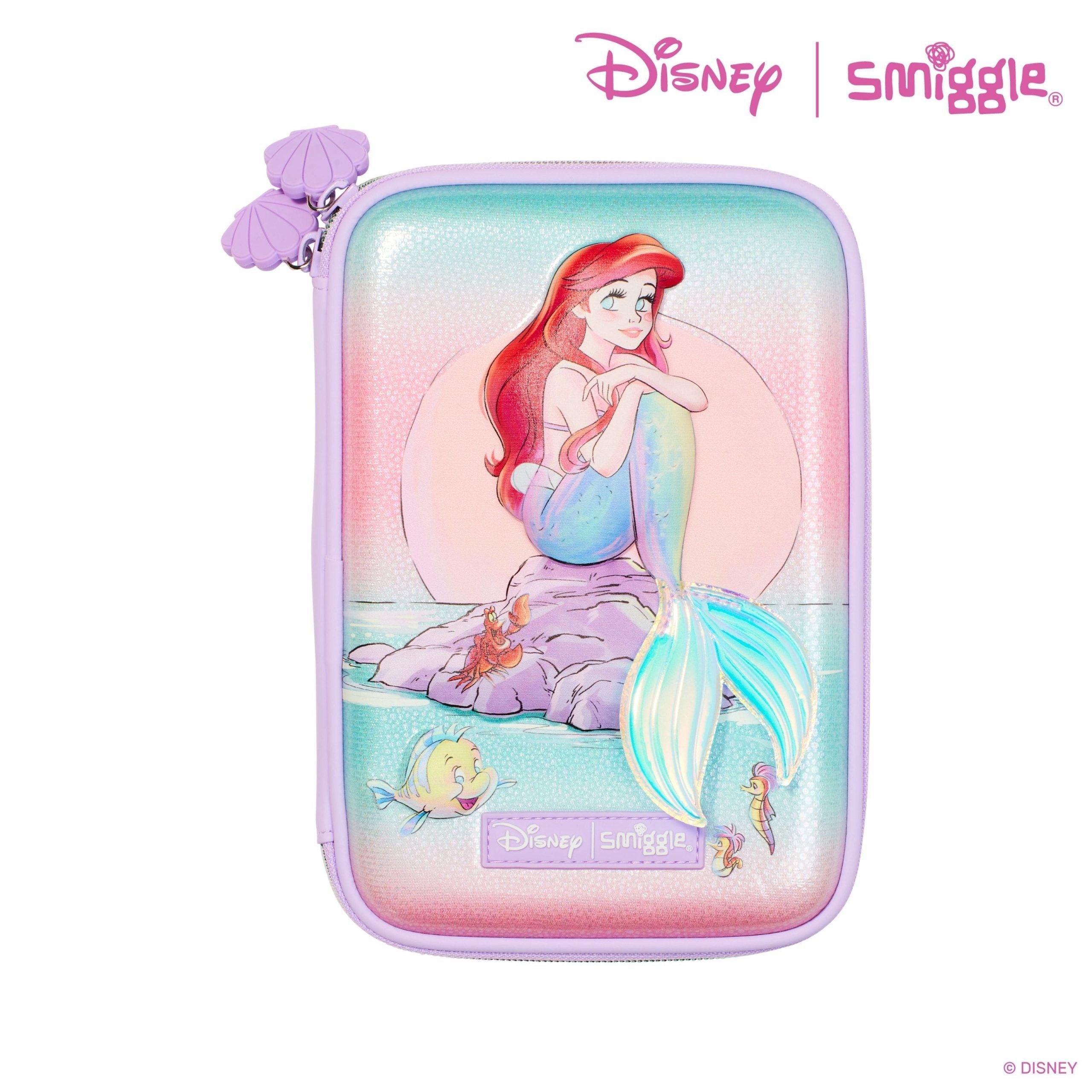 Smiggle - Disney Princess Mermaid Pencil Case