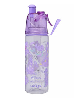 Smiggle - Disney Princess Water Spray 560ML BPA Free Water Bottle