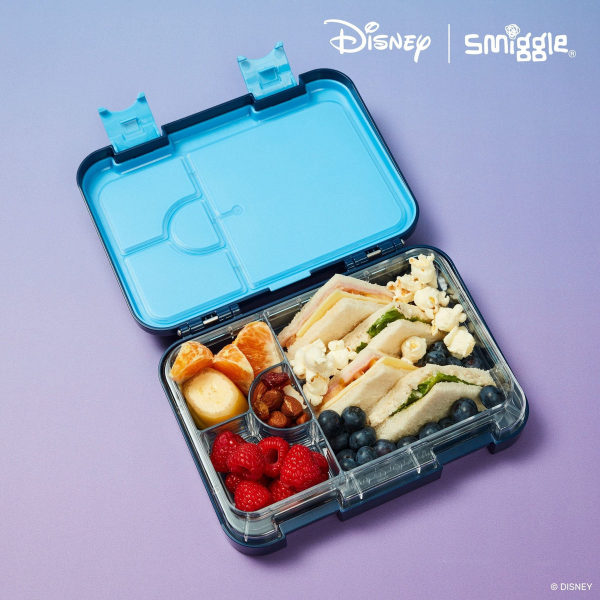 Smiggle - Disney Princess Medium Bento Lunch Box