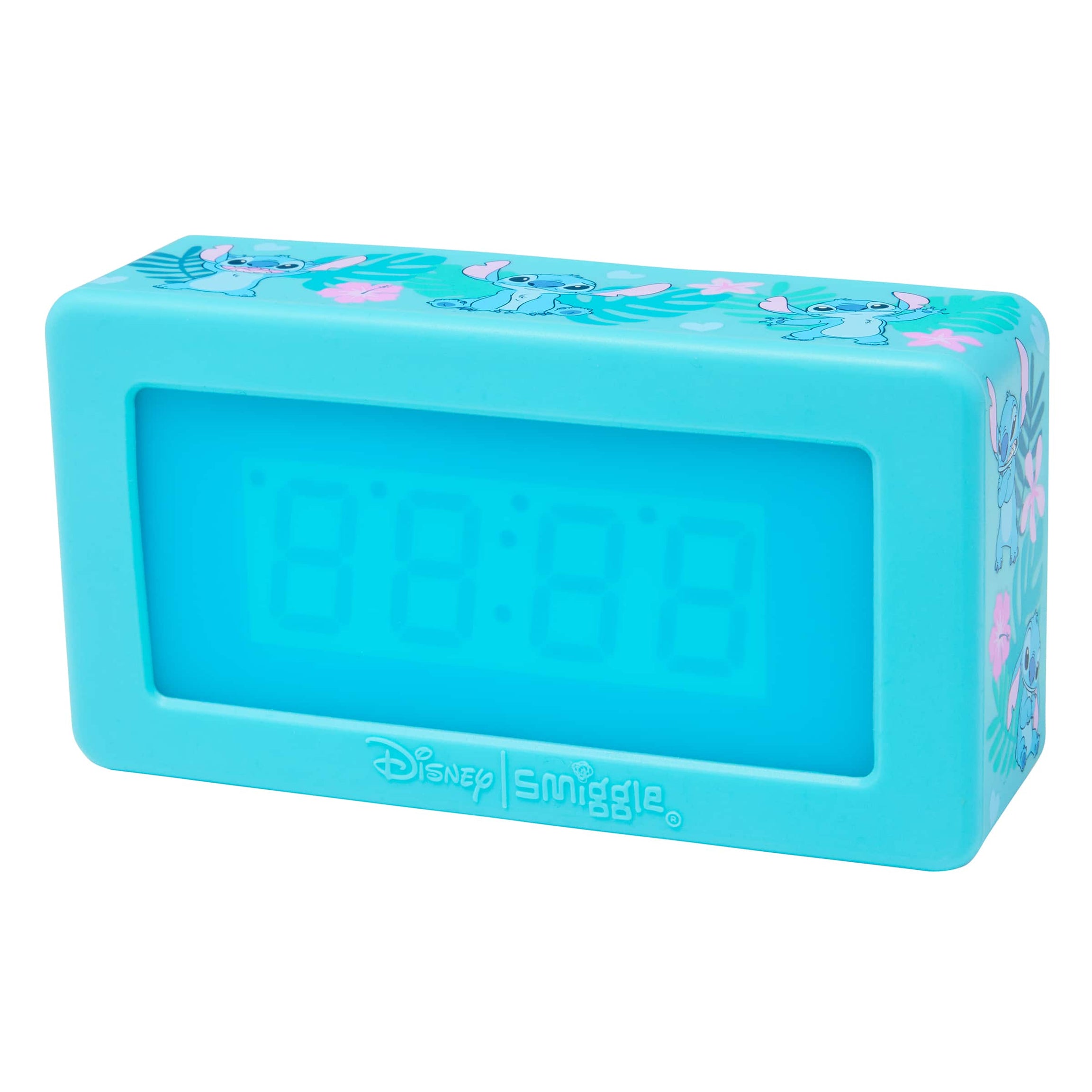 Smiggle - Disney Stitch Voice Activated Digital Desk Clock