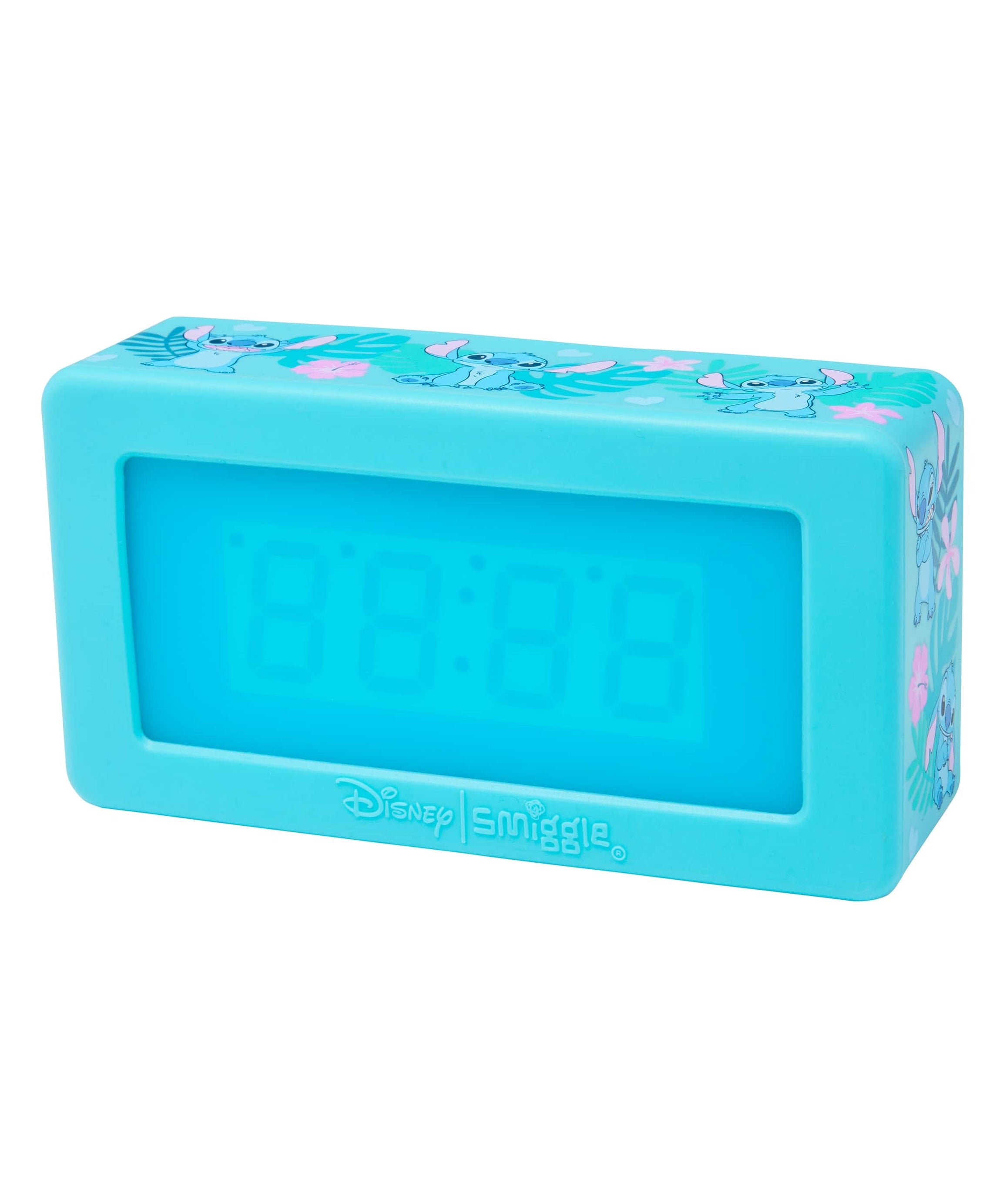 Smiggle - Disney Stitch Voice Activated Digital Desk Clock