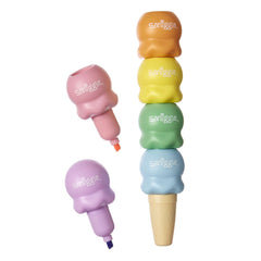 Smiggle - Ice Cream Scented Highlighter Pens