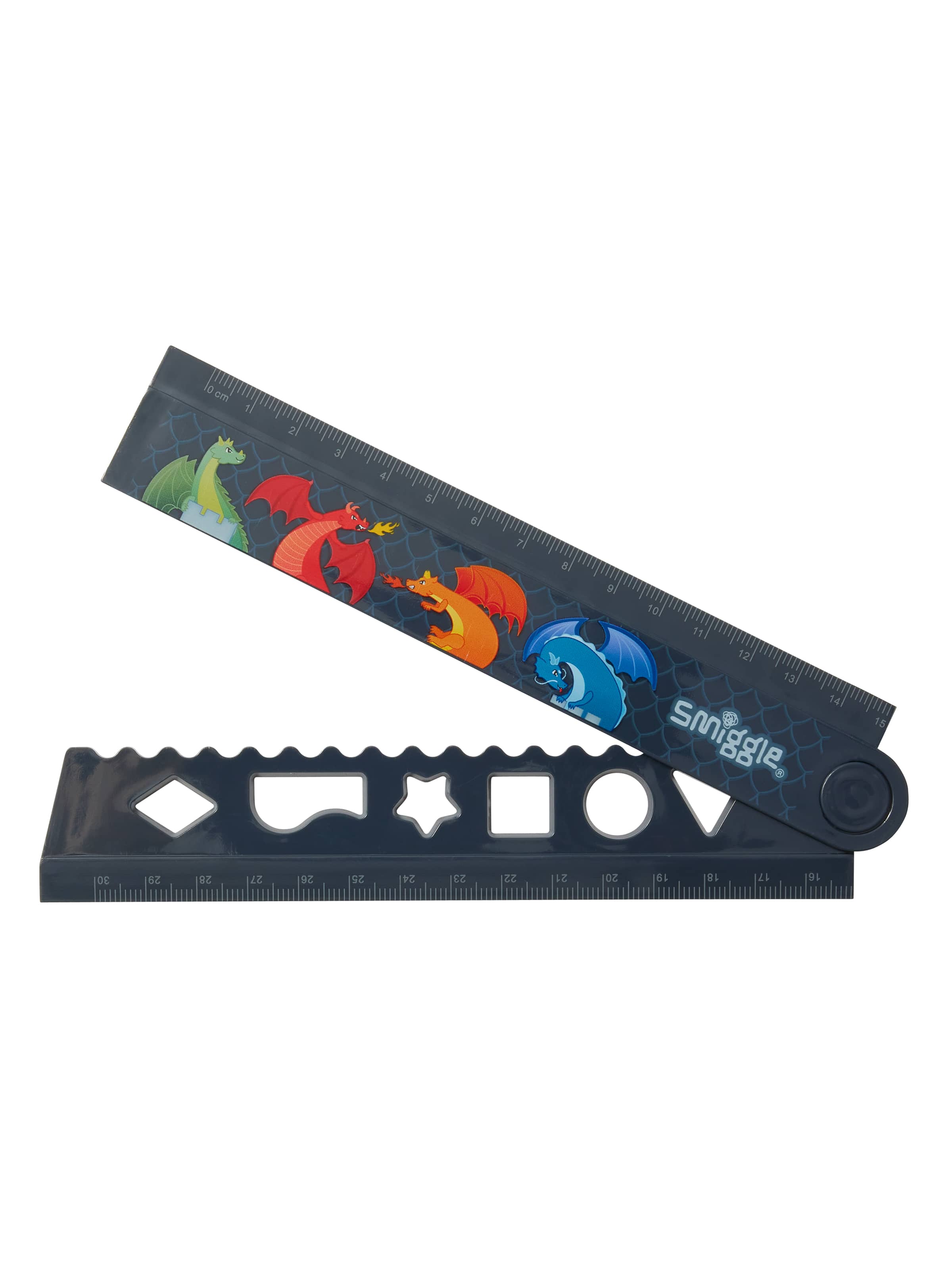 Smiggle - Dragon Trails Foldable Ruler
