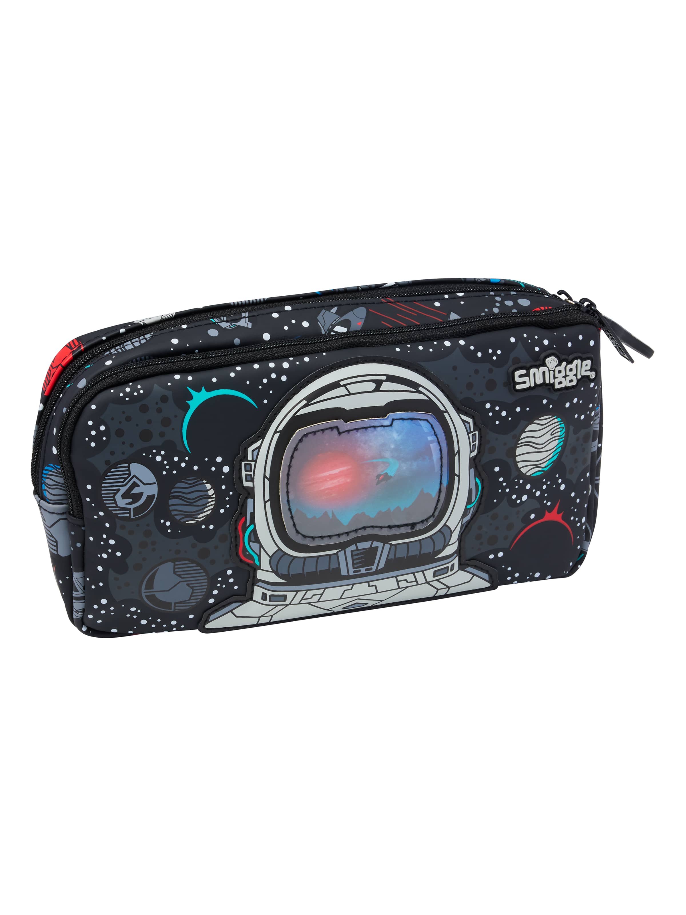 Smiggle - Eclipse Double Compartment Pencil Case