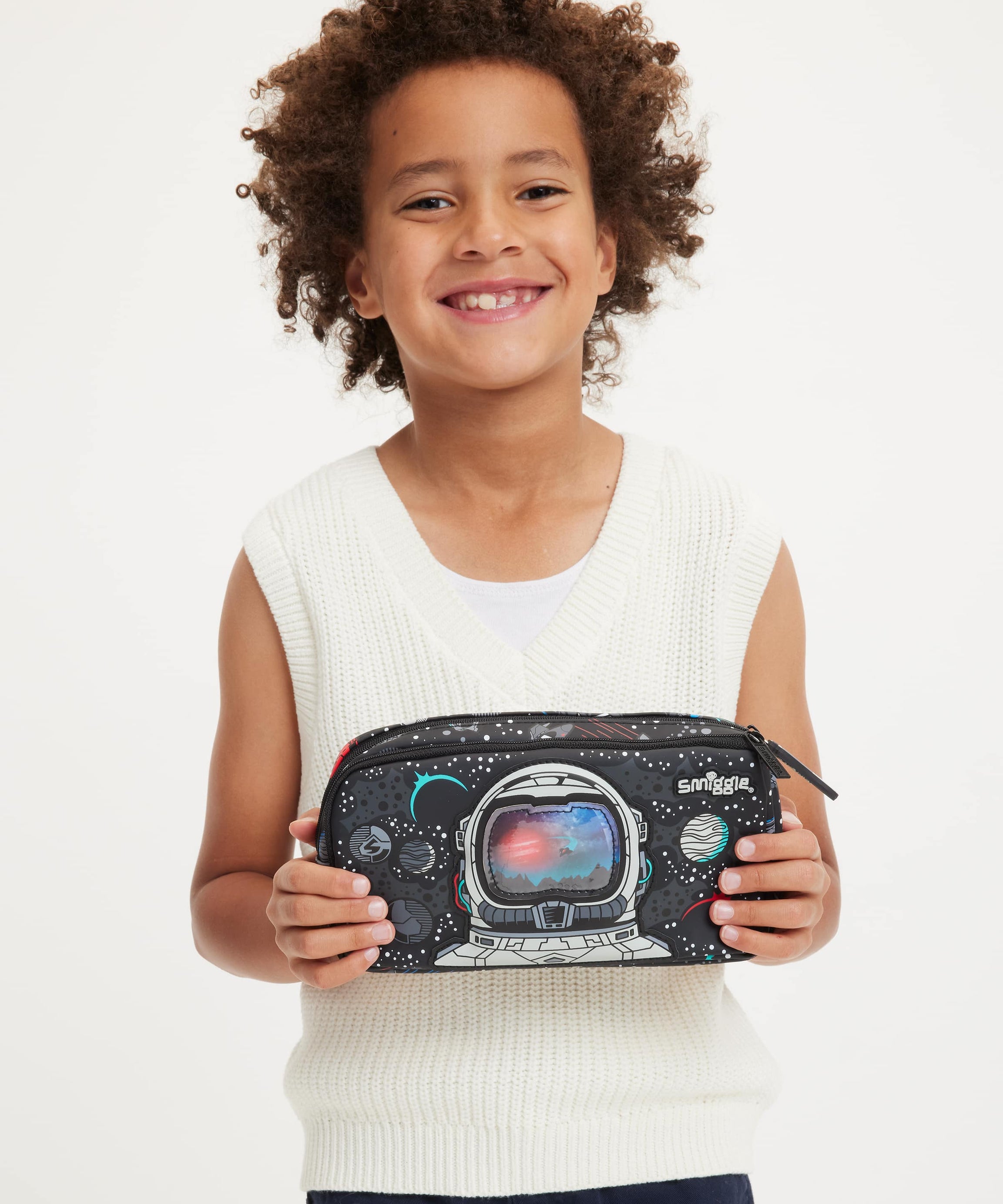 Smiggle - Eclipse Double Compartment Pencil Case