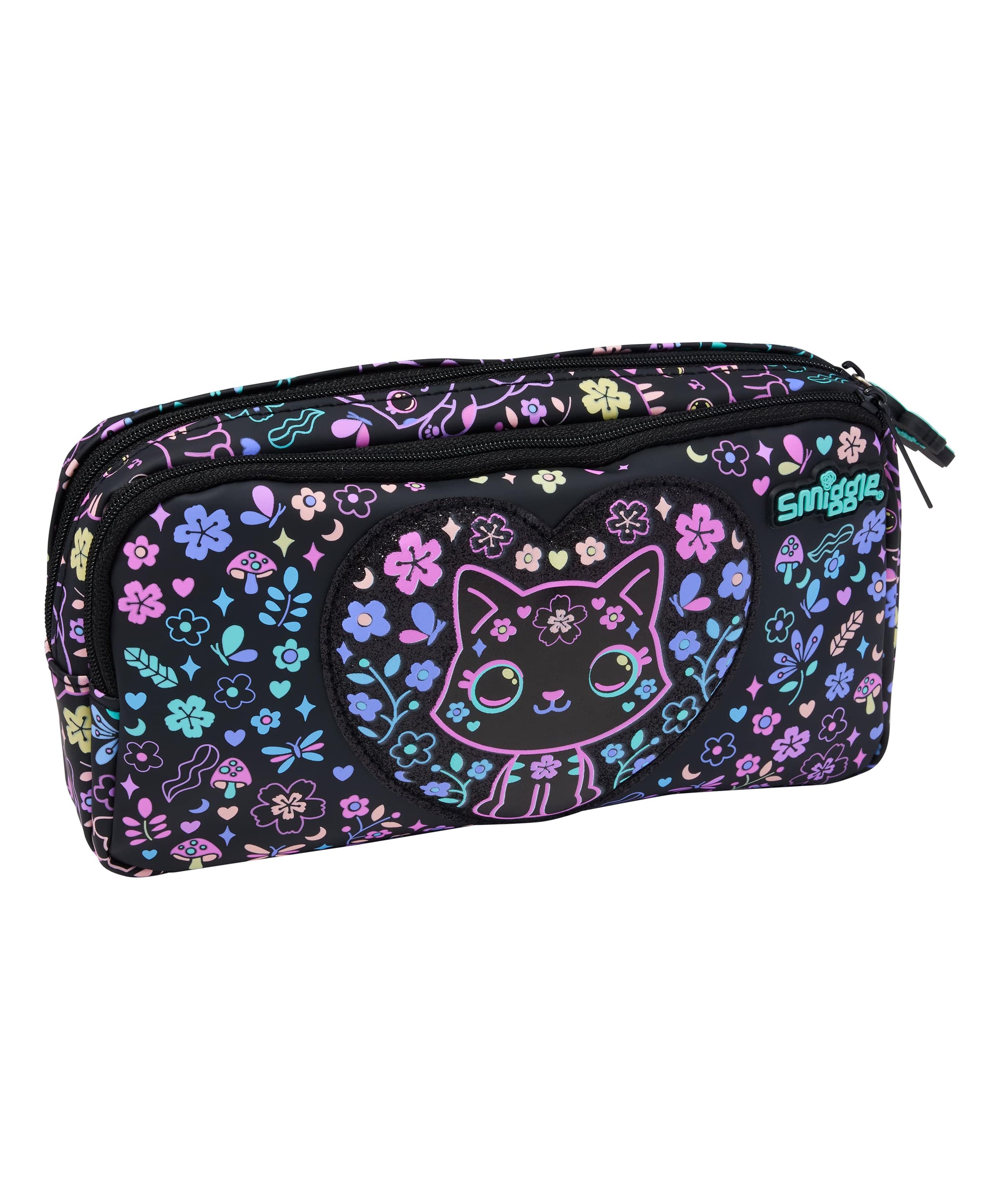 Smiggle - Eclipse Double Compartment Pencil Case