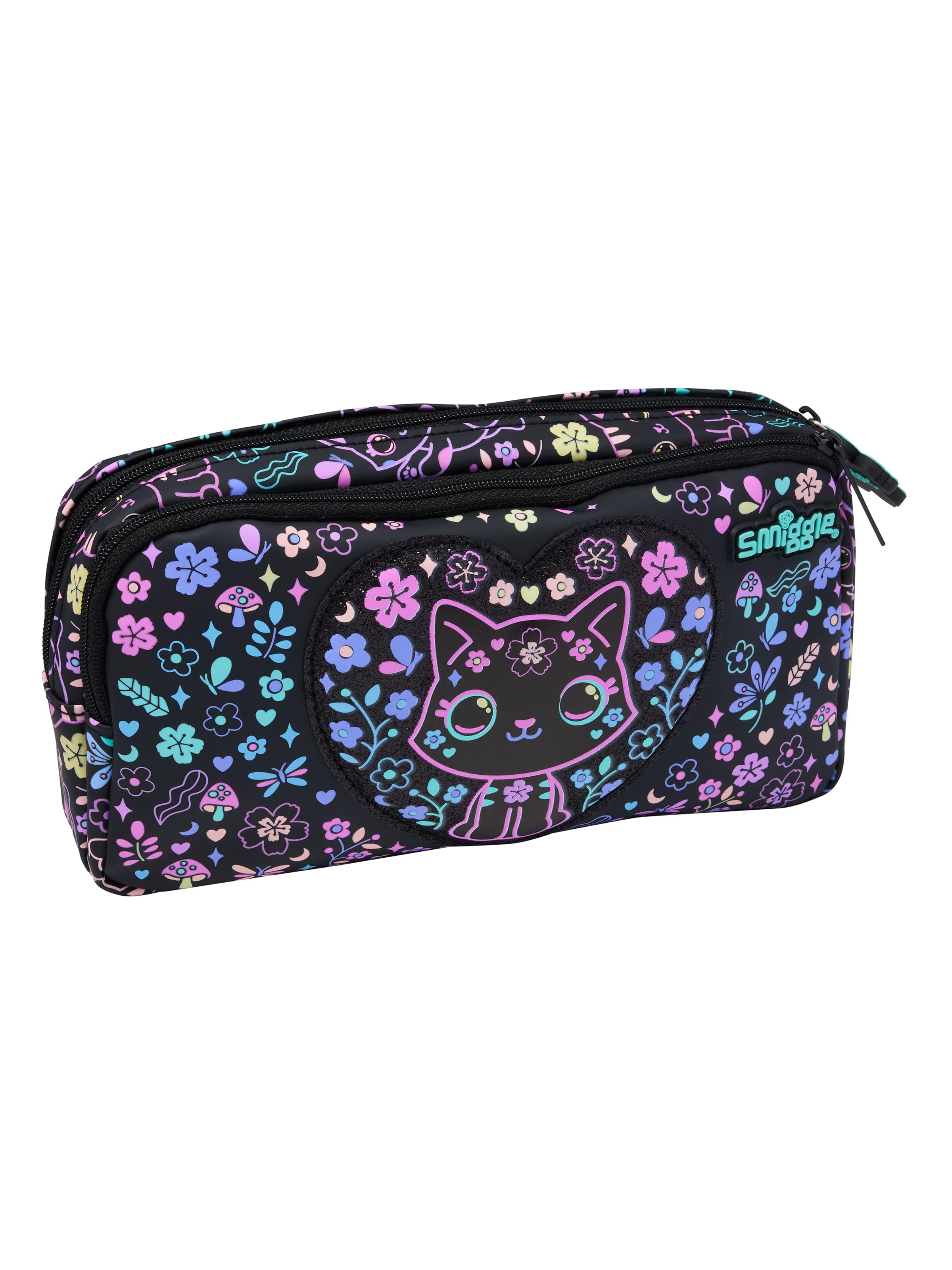 Smiggle - Eclipse Double Compartment Pencil Case
