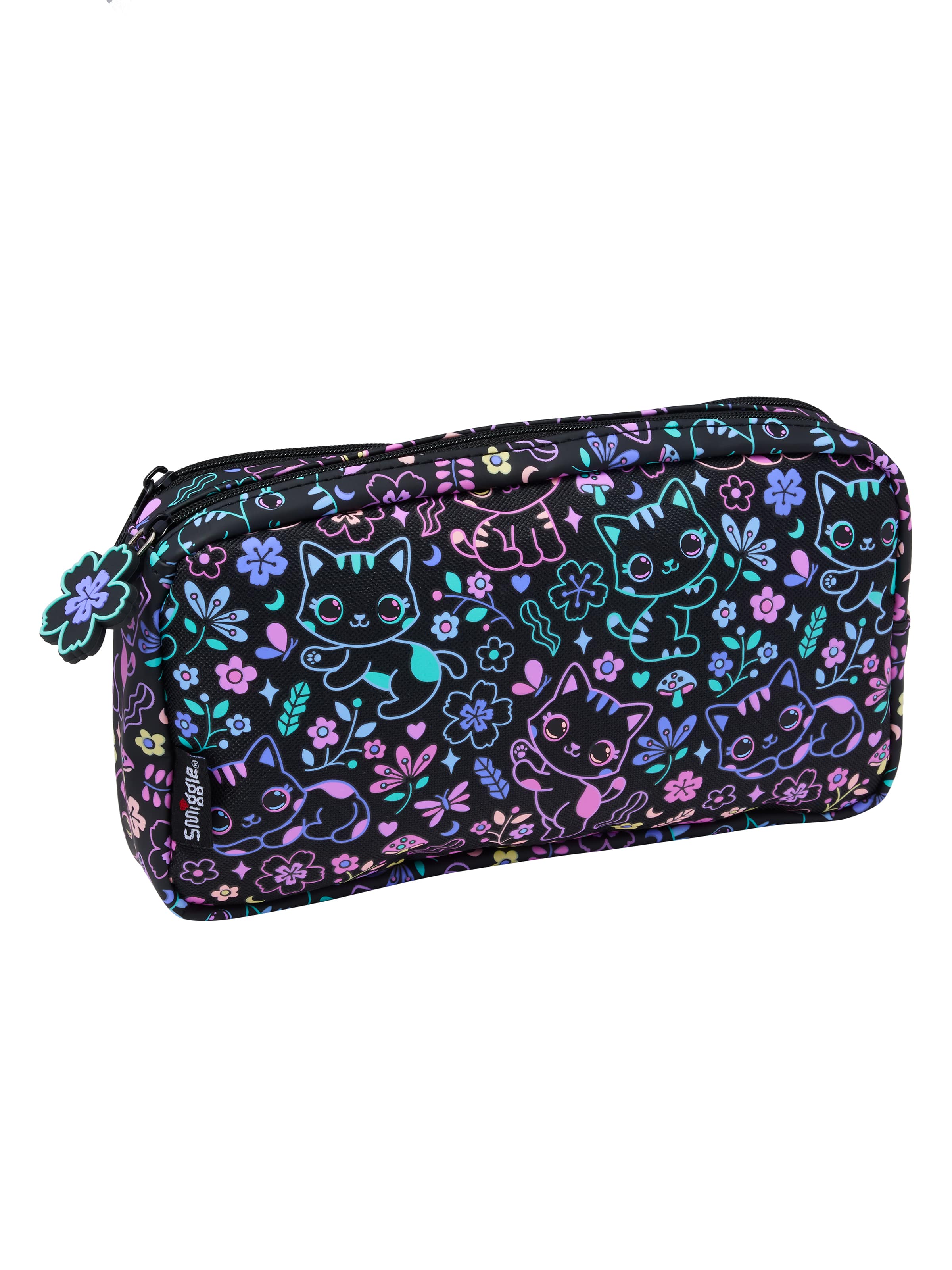 Smiggle - Eclipse Double Compartment Pencil Case