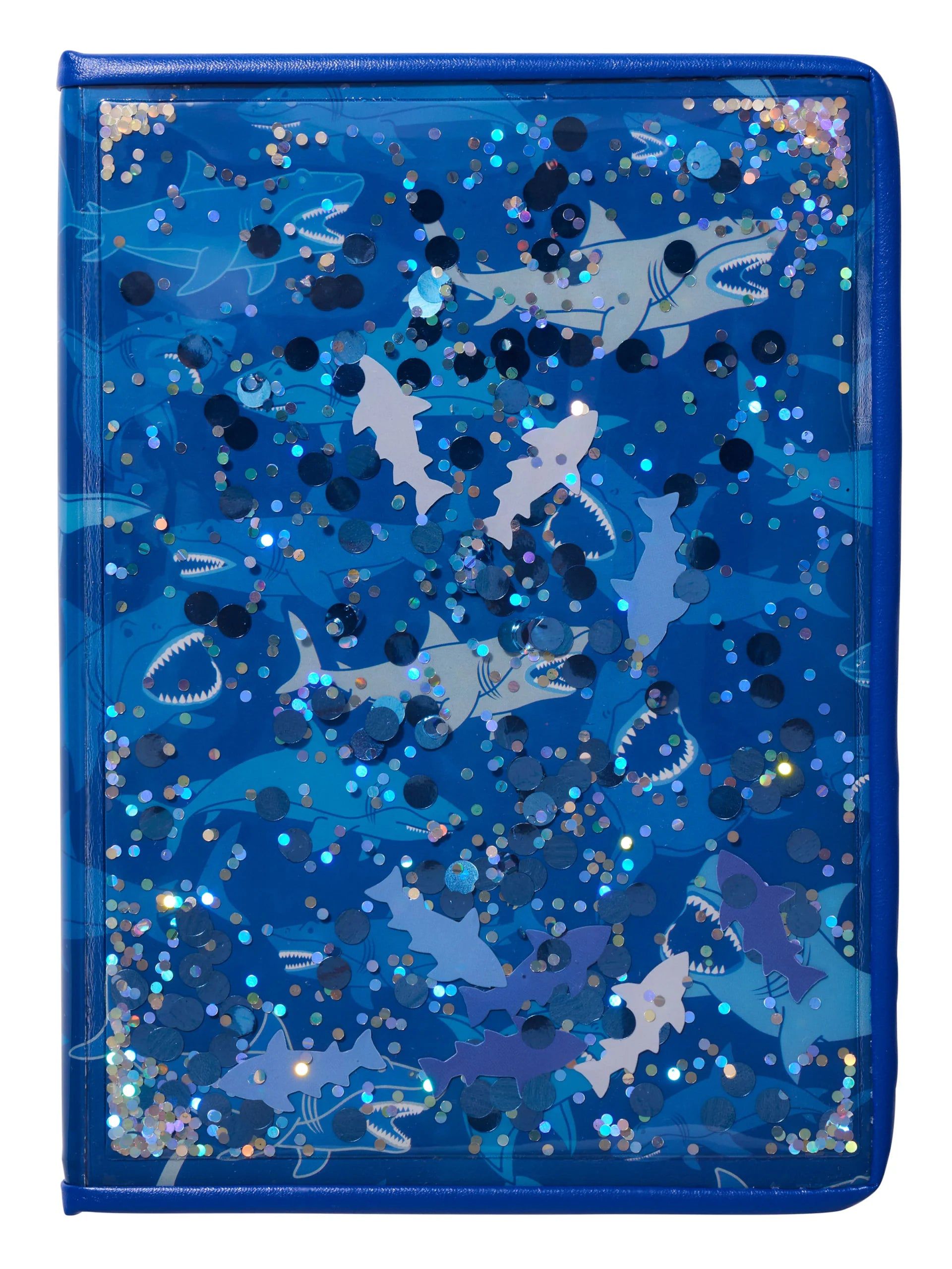 Smiggle - Float Shark Patterned Lined A5 Notebook