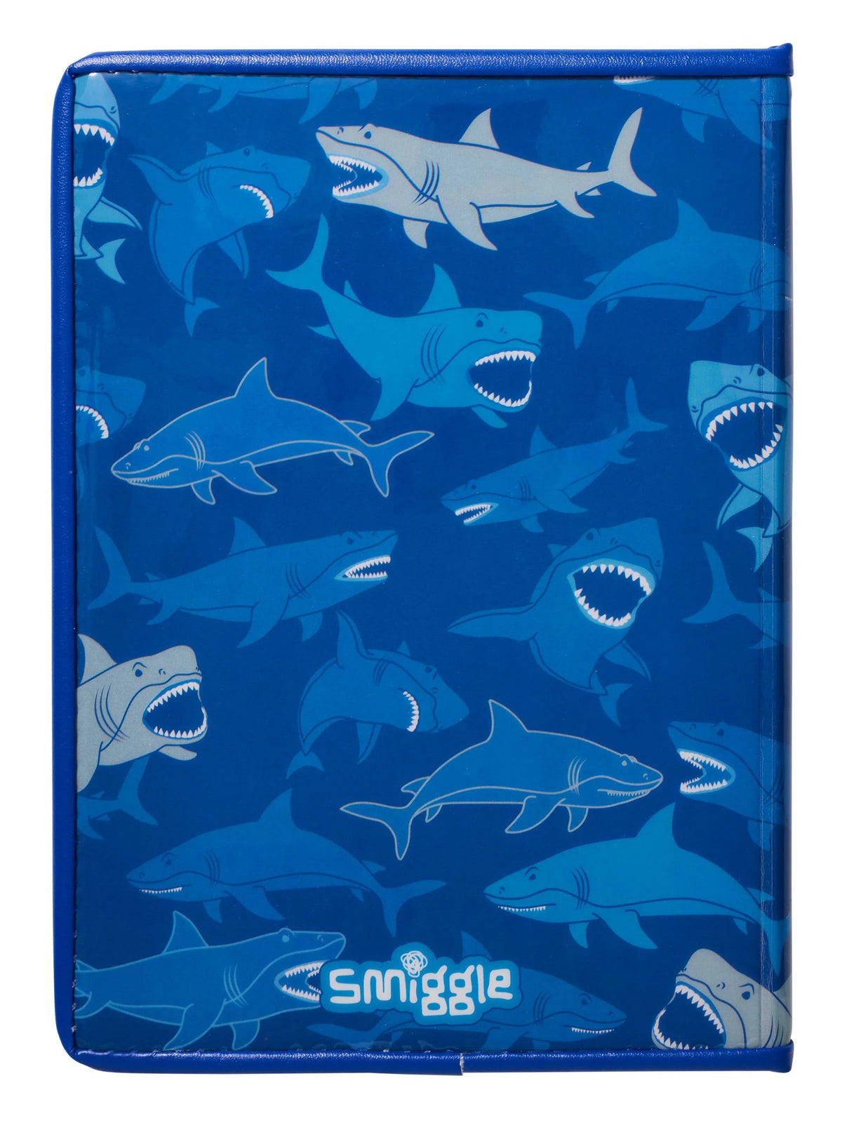 Smiggle - Float Shark Patterned Lined A5 Notebook