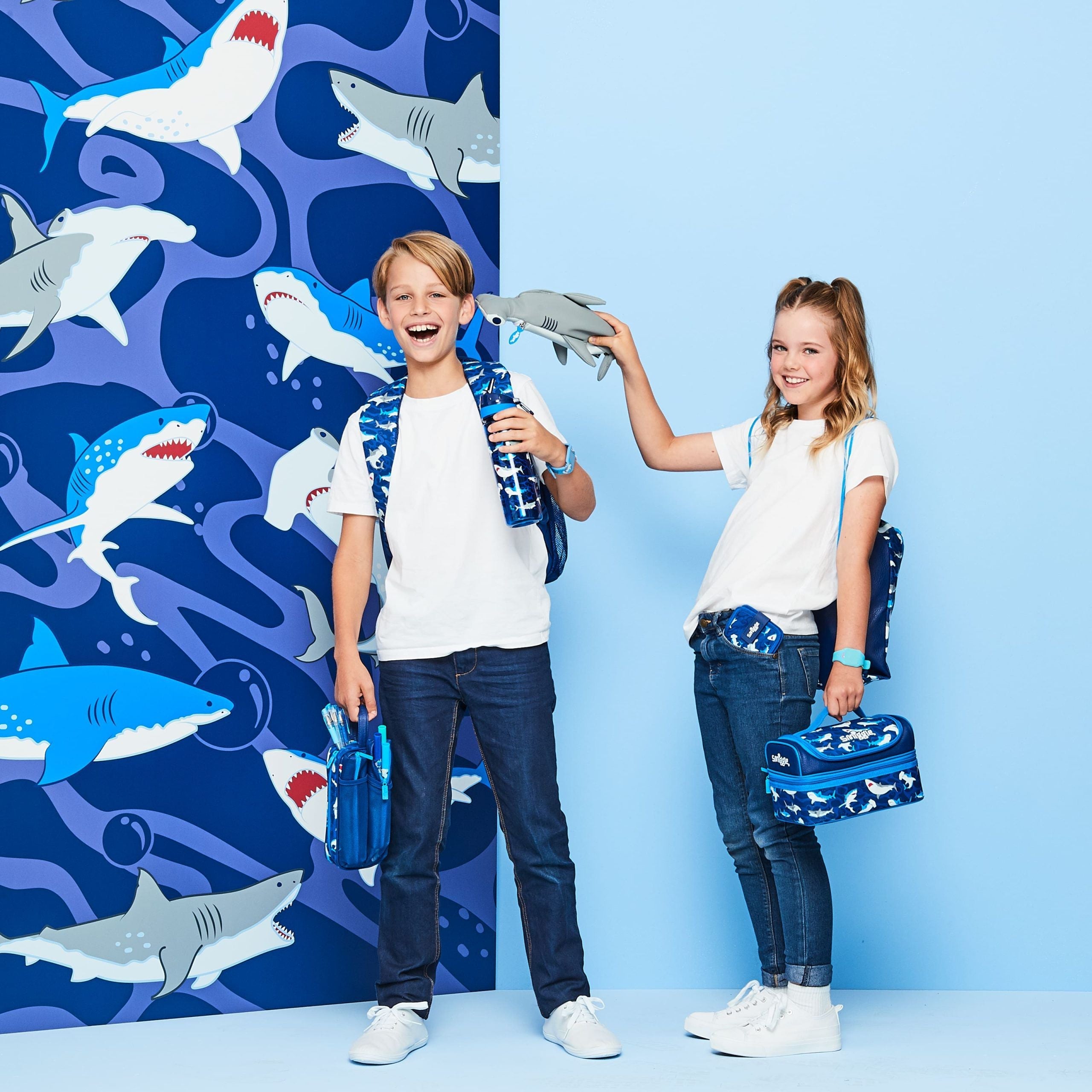 Smiggle - Flow Hammerhead Shark Pencil Case