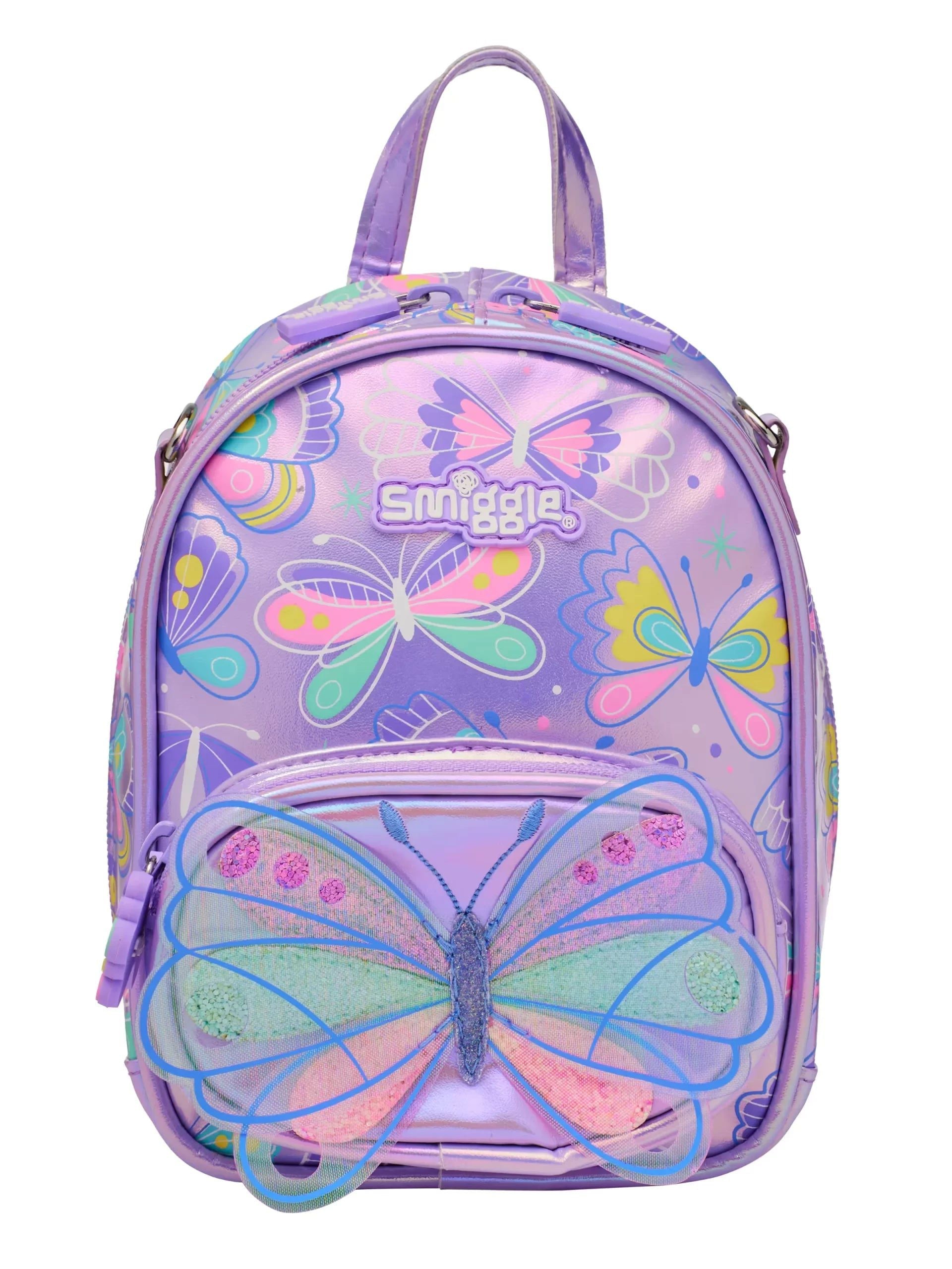 Smiggle - Flutter Mini Backpack and Shoulder Bag