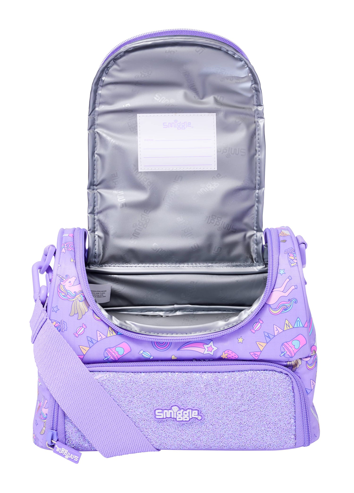 Smiggle - Fun Fair Double Layer Lunch Bag