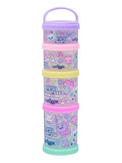 Smiggle - Gabbys Dollhouse 4 Piece Snack Lunch Boxes